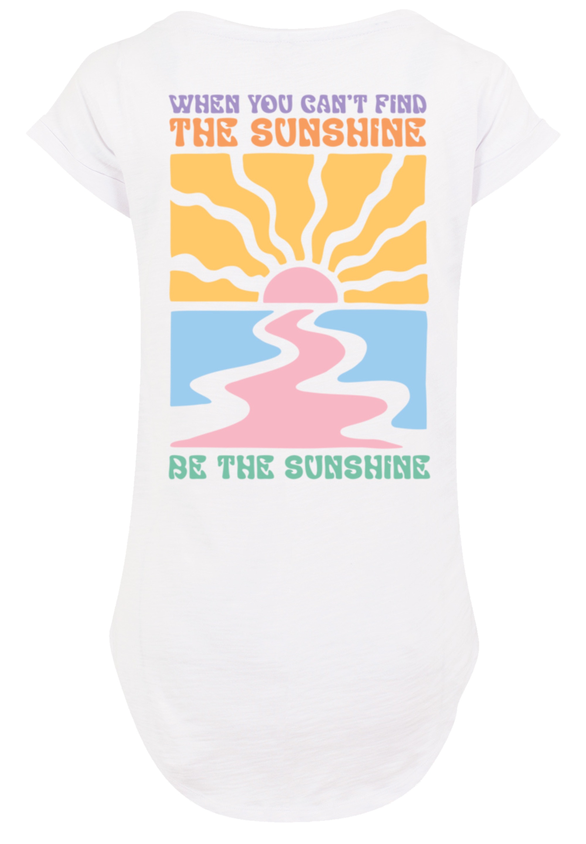 F4NT4STIC T-Shirt »Be The Sunshine Color«, Premium Qualität