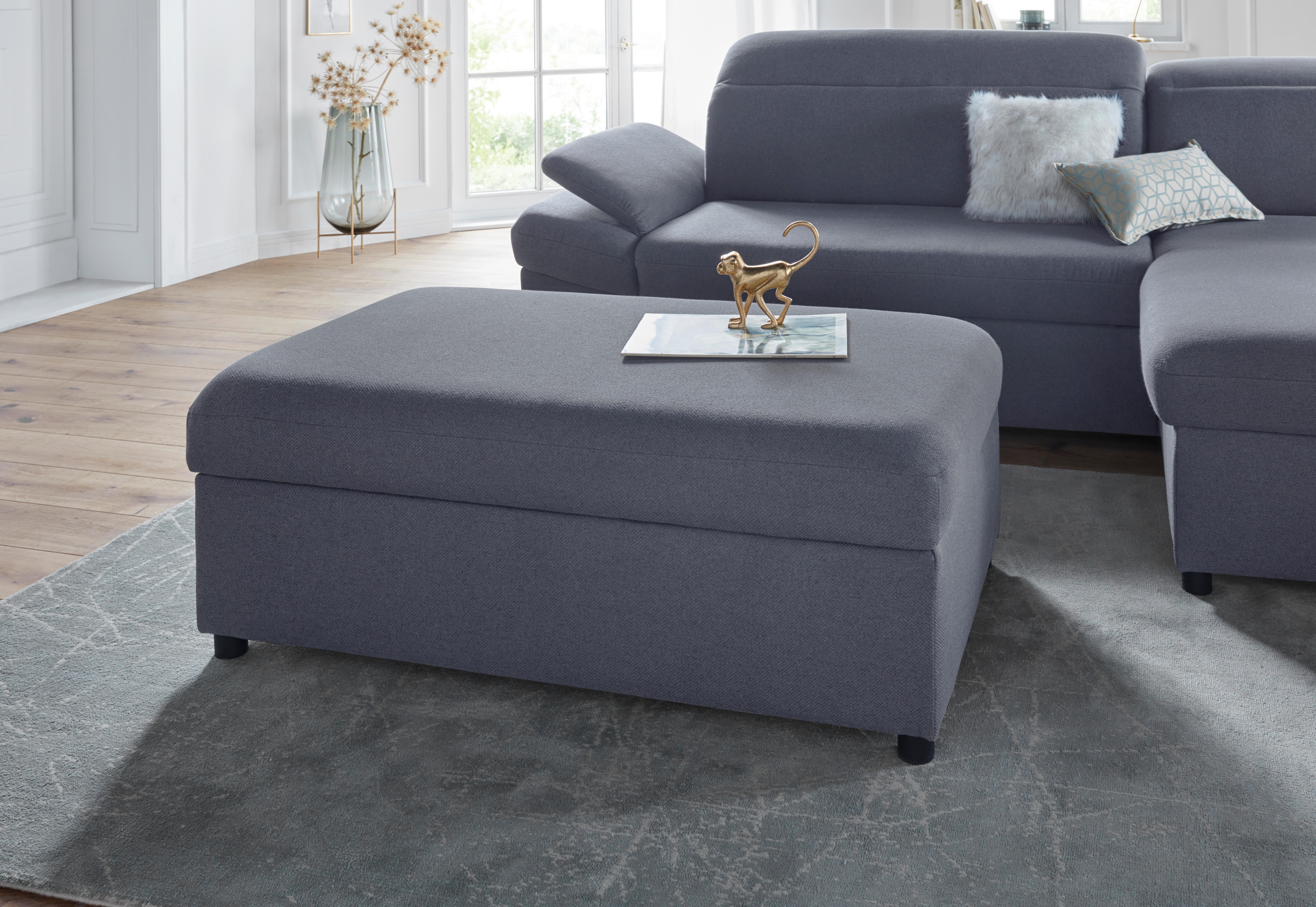 exxpo - sofa fashion Hocker "Kyoto Bankhocker mit Staufach unter der Sitzfläche"