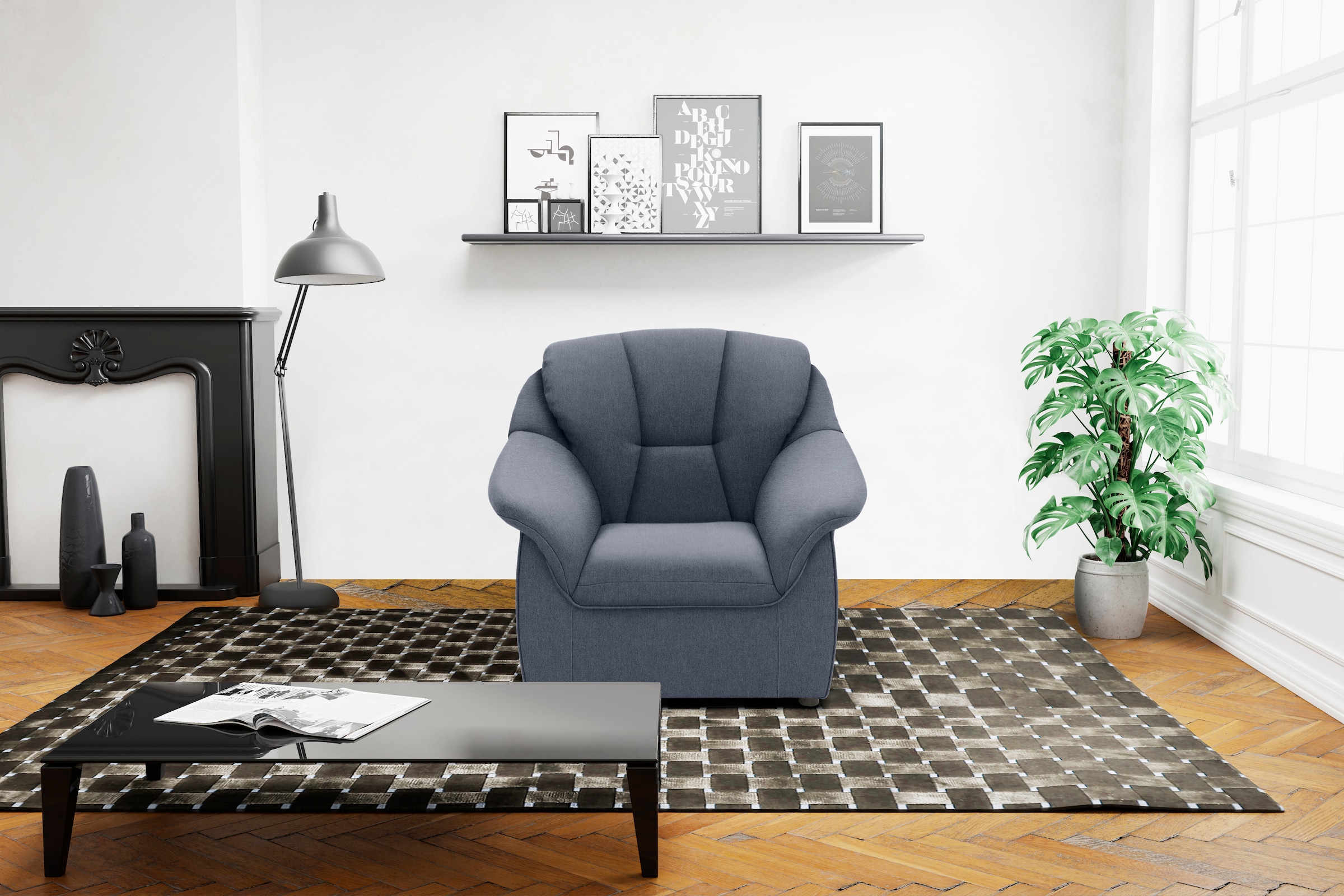 DOMO collection Sessel "Faenza für kleine Räume, zeitlos und elegant, kompa günstig online kaufen