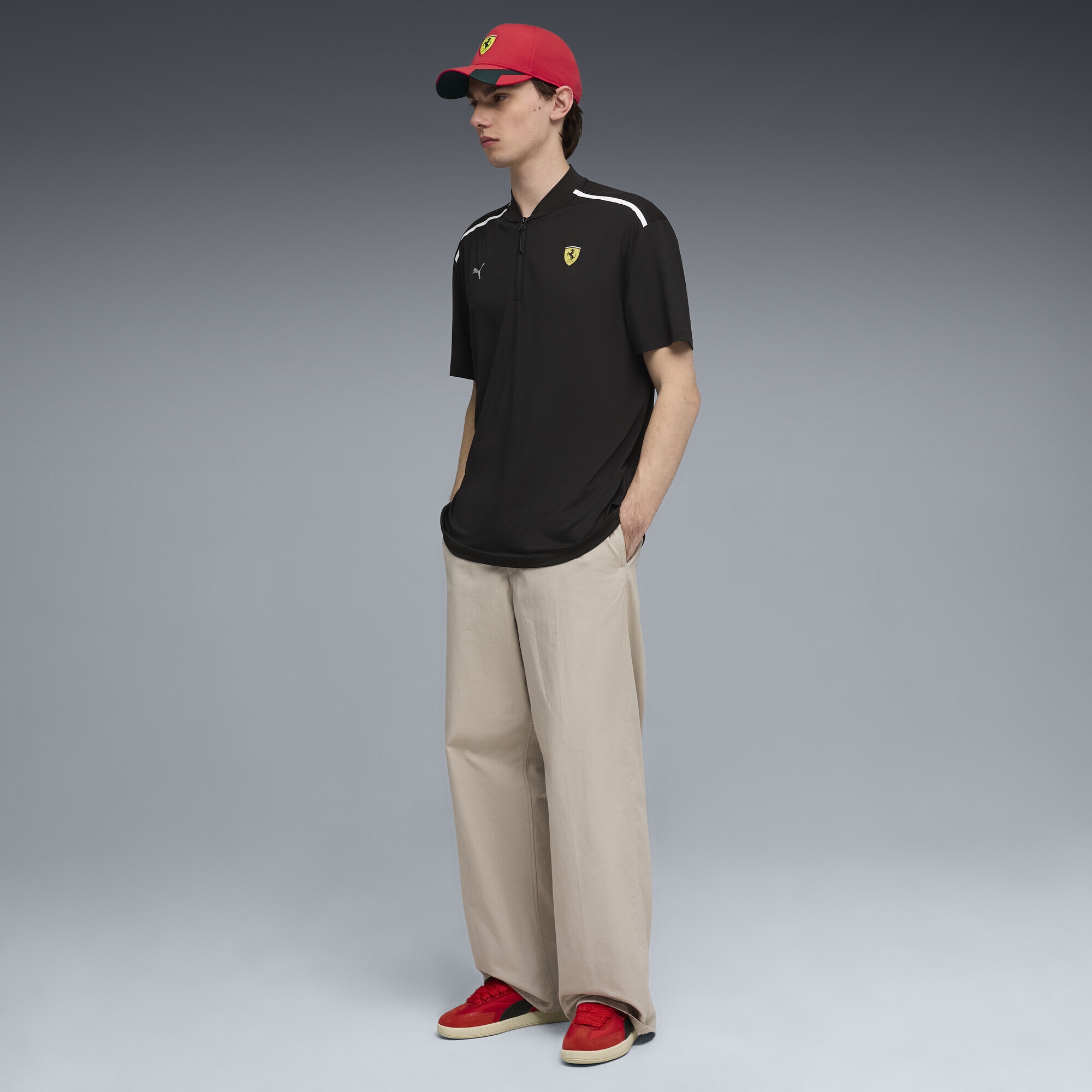 PUMA Poloshirt »Scuderia Ferrari Premium CLOUDSPUN Polo Herren«
