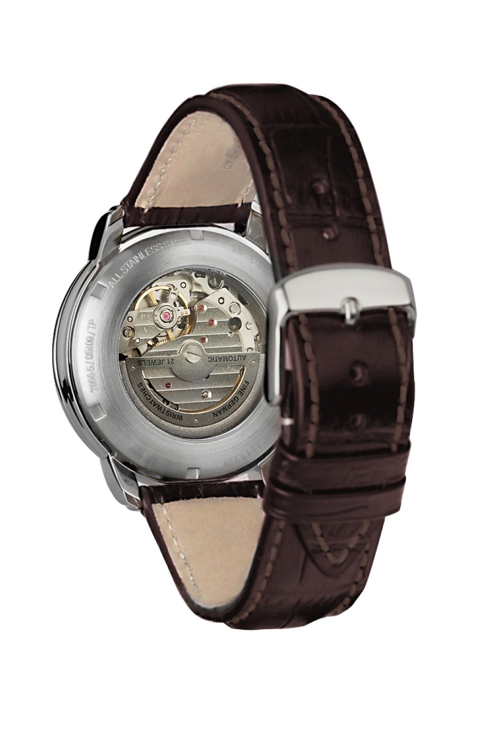 ZEPPELIN Automatikuhr »LZ 127 Graf Zeppelin« Mechanische Uhr, Armbanduhr, Herrenuhr, offene Unruh, Made in Germany