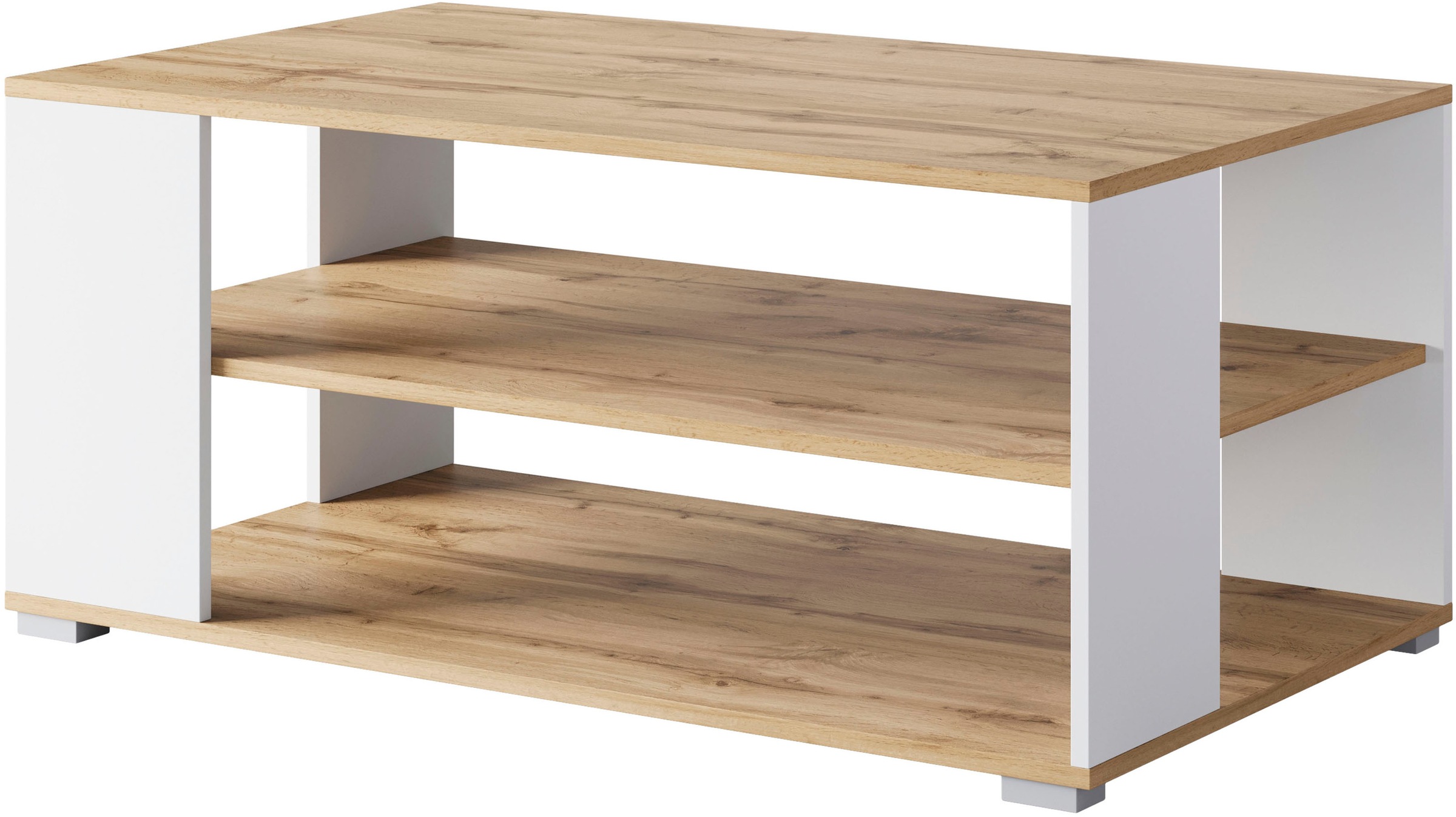 Home affaire Couchtisch "Kenia" 1 Stk. tlg. Rechteckiger Kaffetisch, 100x66 günstig online kaufen