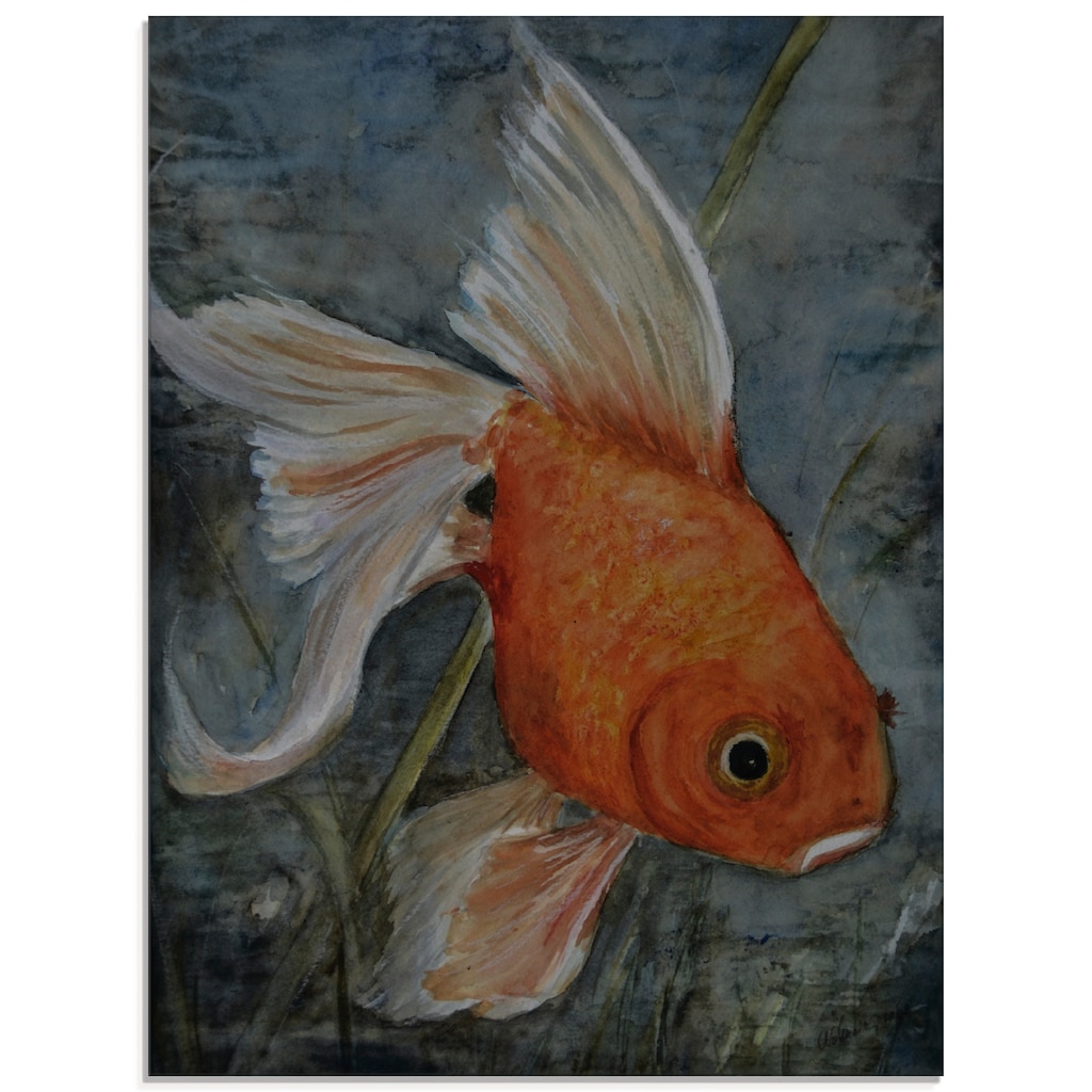 Artland Glasbild »Feng Shui - Goldfisch«, Wassertiere, (1 St.)