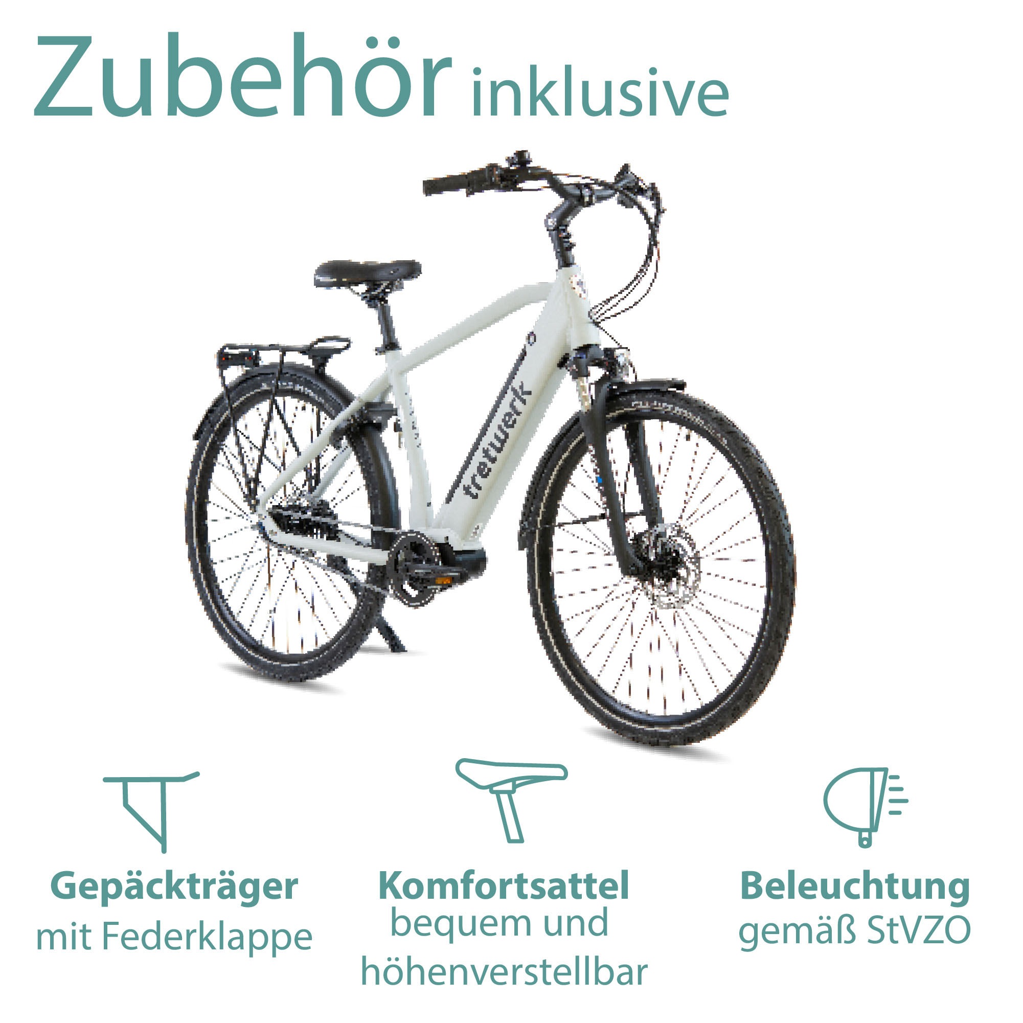 Tretwerk E-Bike »Sonic Nexus«, 7 Gang, Mittelmotor 250 W, Pedelec, Elektrofahrrad für Damen u. Herren