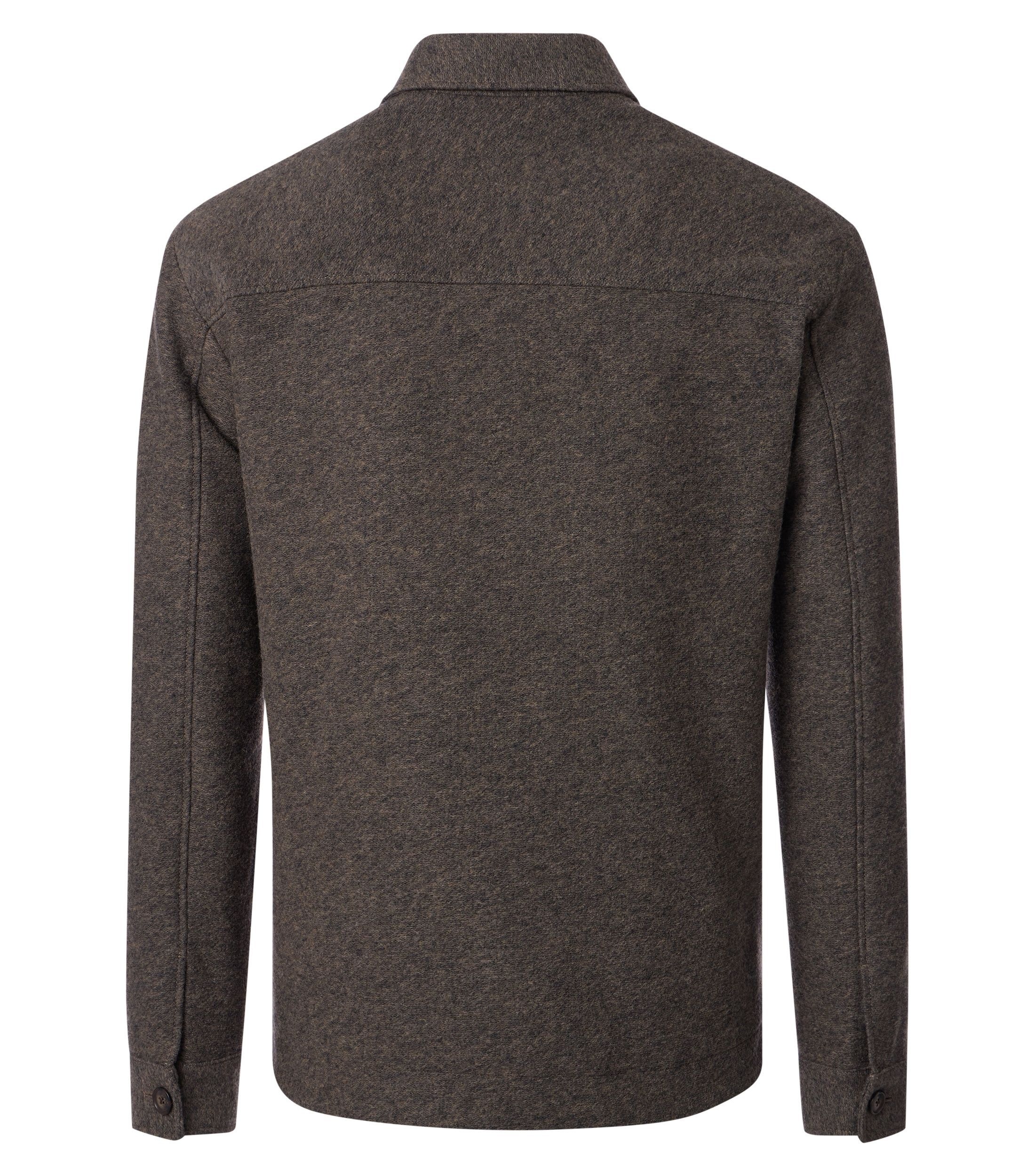 VENTI Langarmhemd »VENTI Hemdjacke uni«