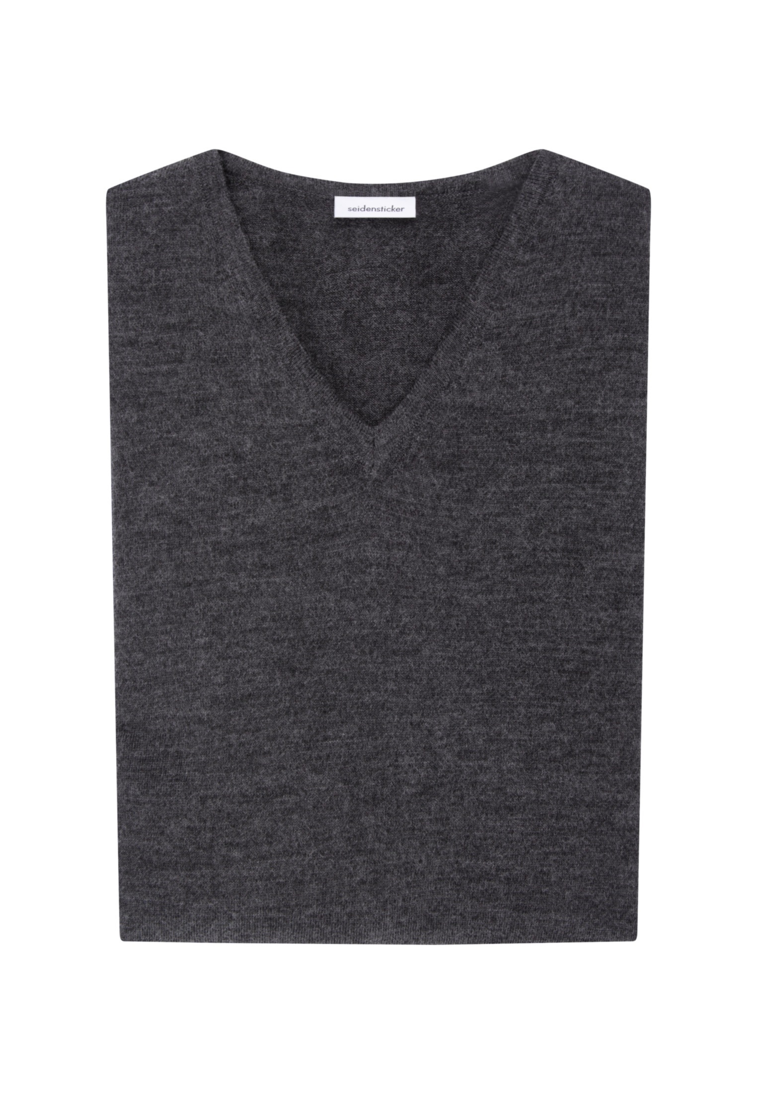 seidensticker Strickpullover »Schwarze Rose«, V-Neck Uni