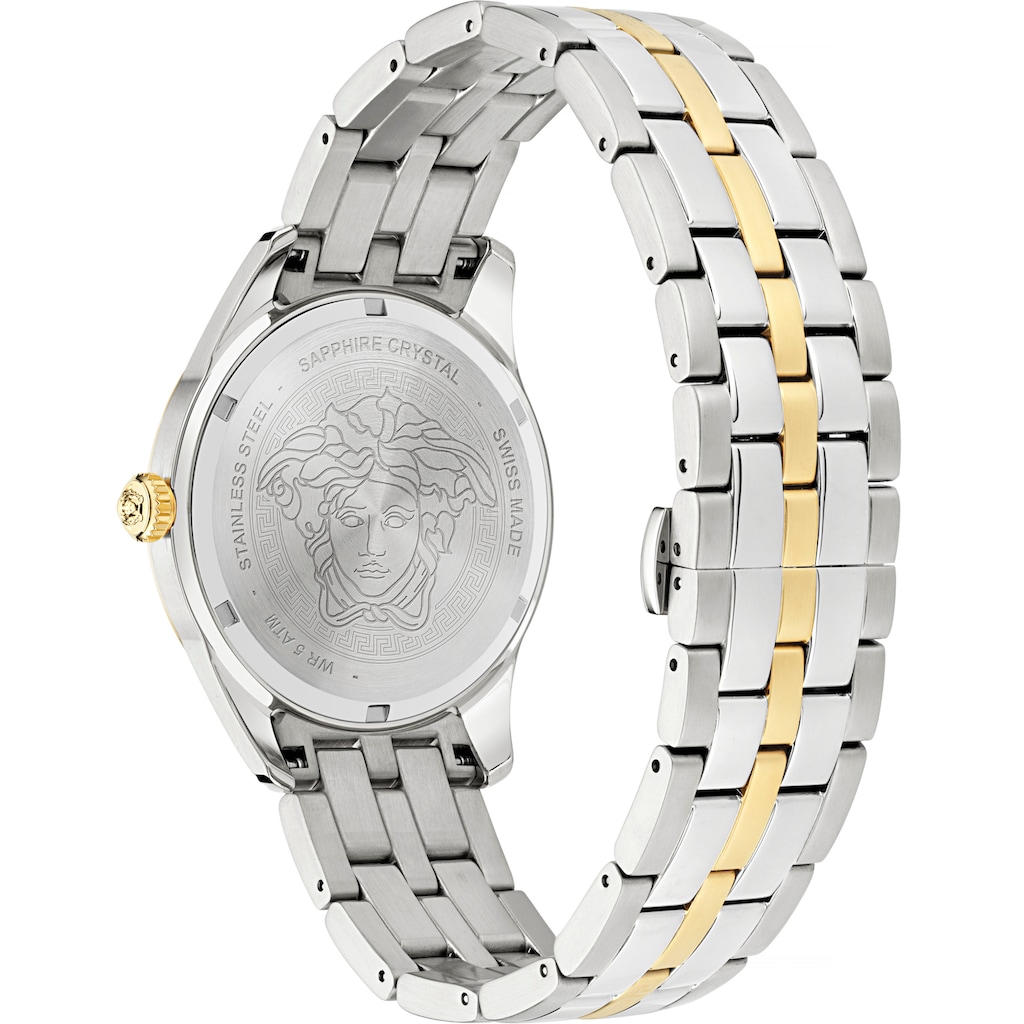 Versace Quarzuhr »GRECA TIME GMT, VE7C00623«