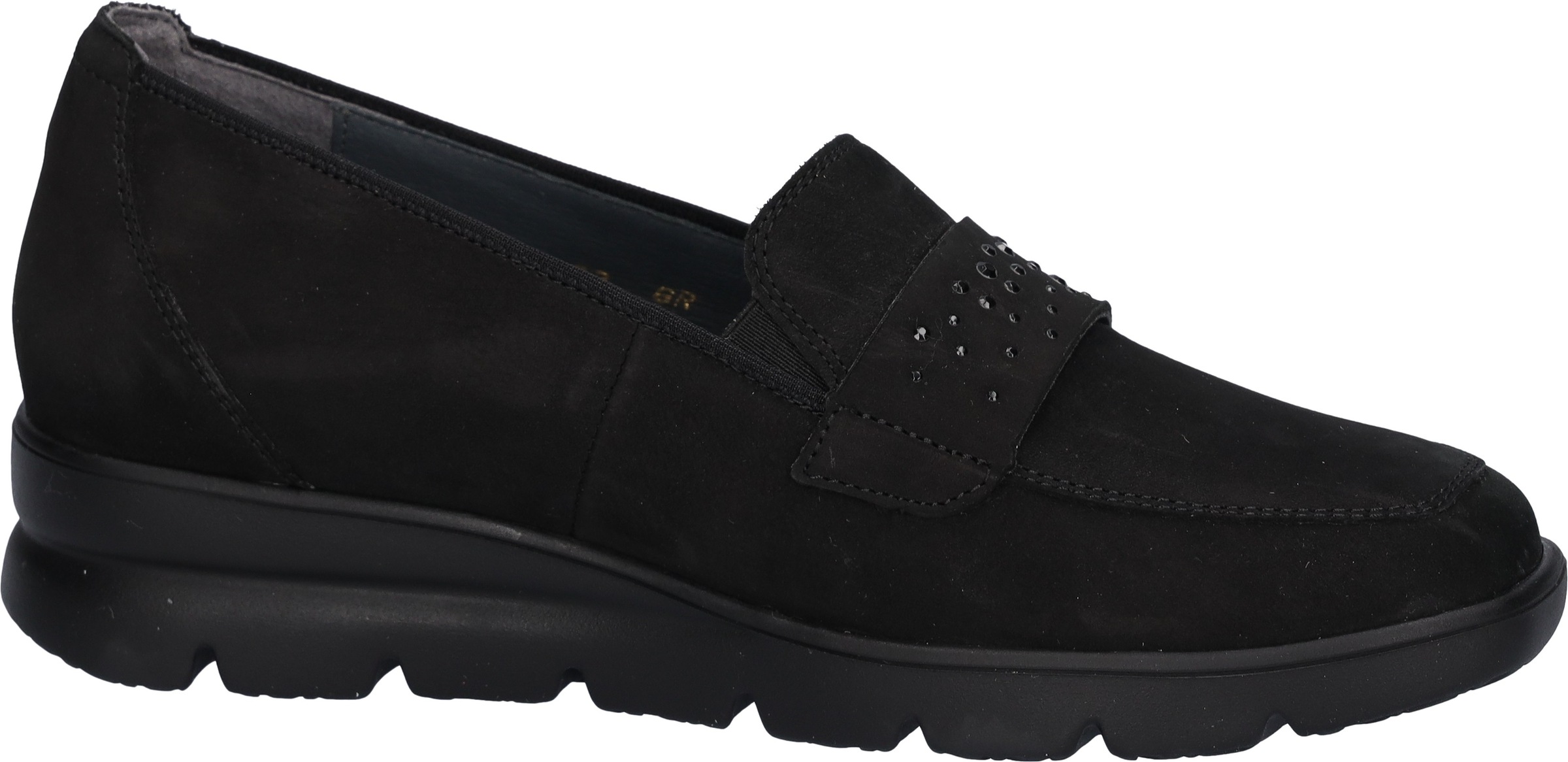 Waldläufer Slipper »H-BRUNI«, Bequemschuh, Loafer, Schlupfschuh in Bequemweite G (= weit)