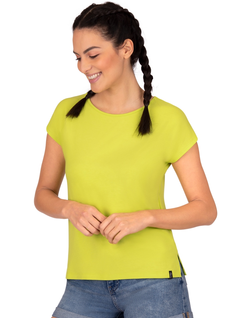 Trigema T-Shirt "TRIGEMA T-Shirt aus Viskose" 1 Stk. tlg. günstig online kaufen