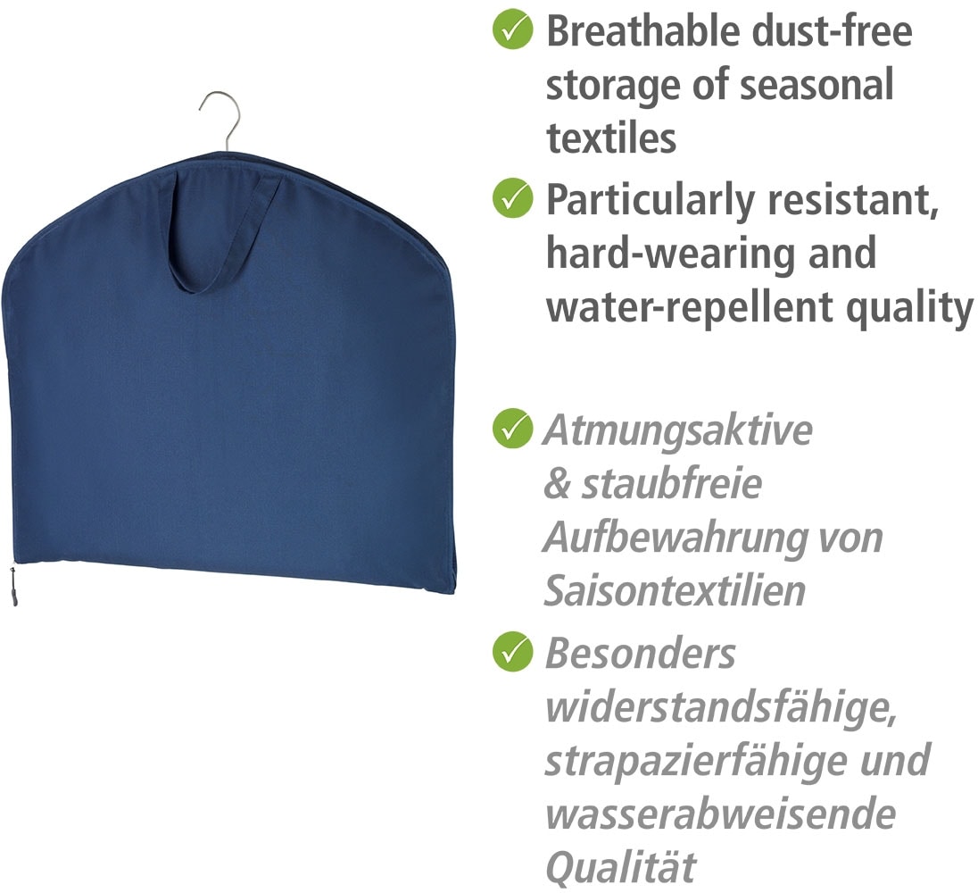 WENKO Kleidersack »Business Premium«, mit Universaltasche, 112 x 62 cm,  Tasche: 40 x 30 cm | BAUR