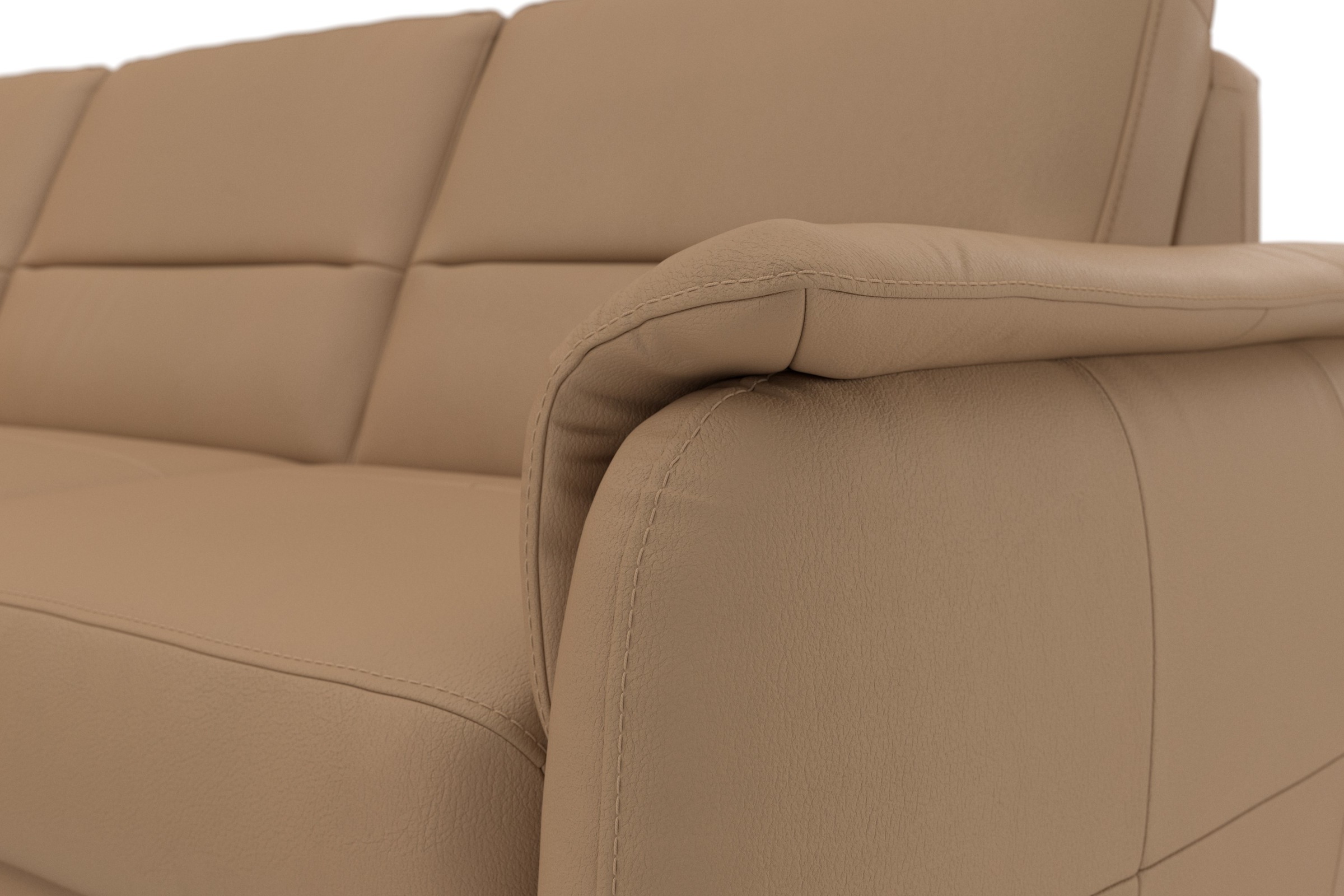 Home affaire Ecksofa »Palmera L-Form«, Federkern, wahlweise mit Bettfunktion und mit/ohne Stauraum