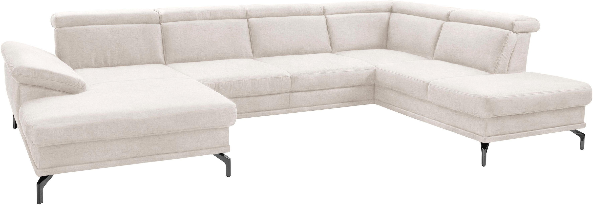 sit&more "Scorpio U-Form" inklusive Sitztiefenverstellung, mit Kopf- und Ar günstig online kaufen