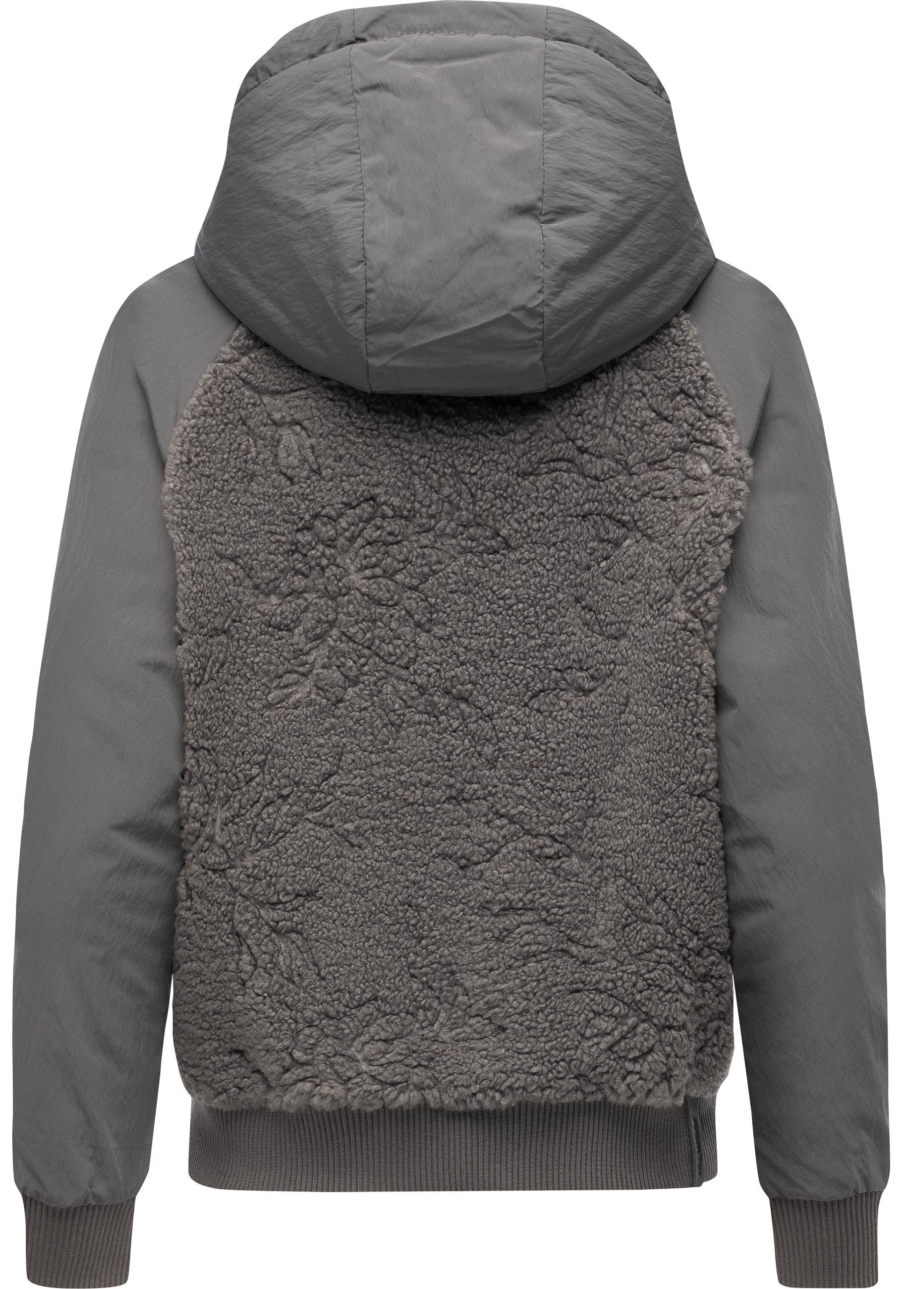 Thumbnail - Ragwear Plüschjacke "Talianita YOUMODO" mit Kapuze Leicht gefütterte Teddyjacke mit Kapuze