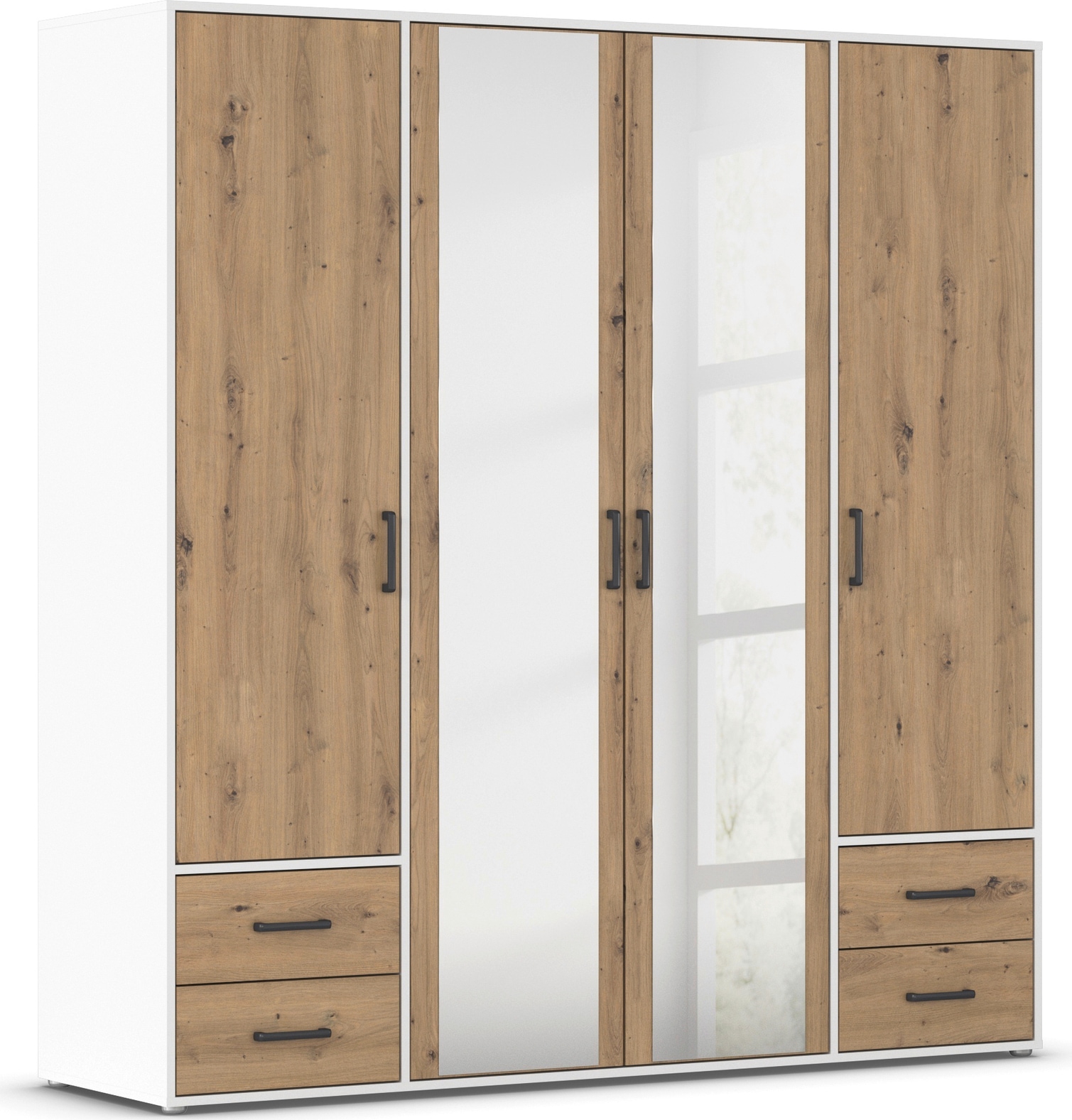 rauch Drehtürenschrank "Kleiderschrank Schrank Garderobe Wäscheschrank VOYA günstig online kaufen