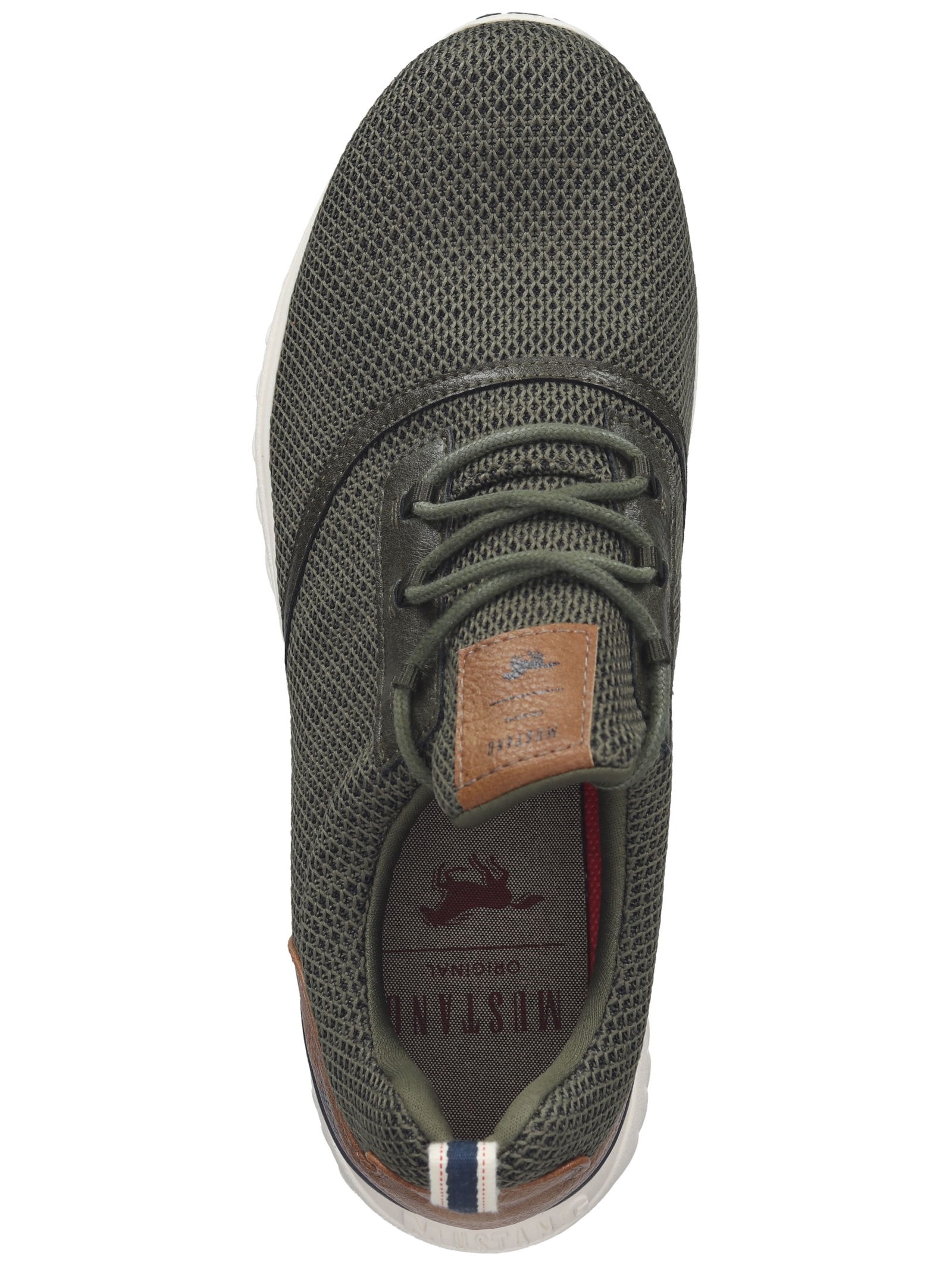 Mustang Shoes Schnürschuh »Mustang Shoes Halbschuhe Lederimitat/Textil«