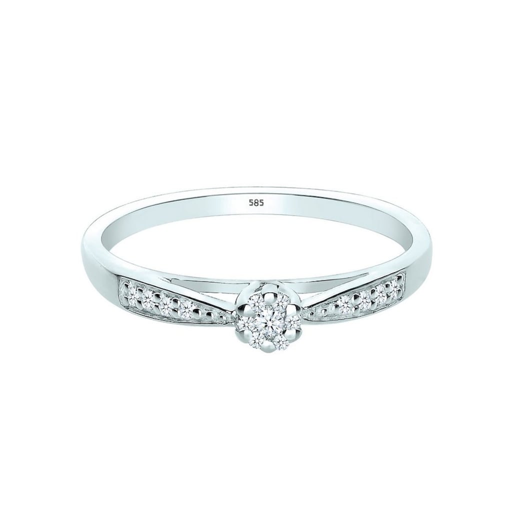 Elli DIAMONDS Verlobungsring »0604960414«, mit Brillanten