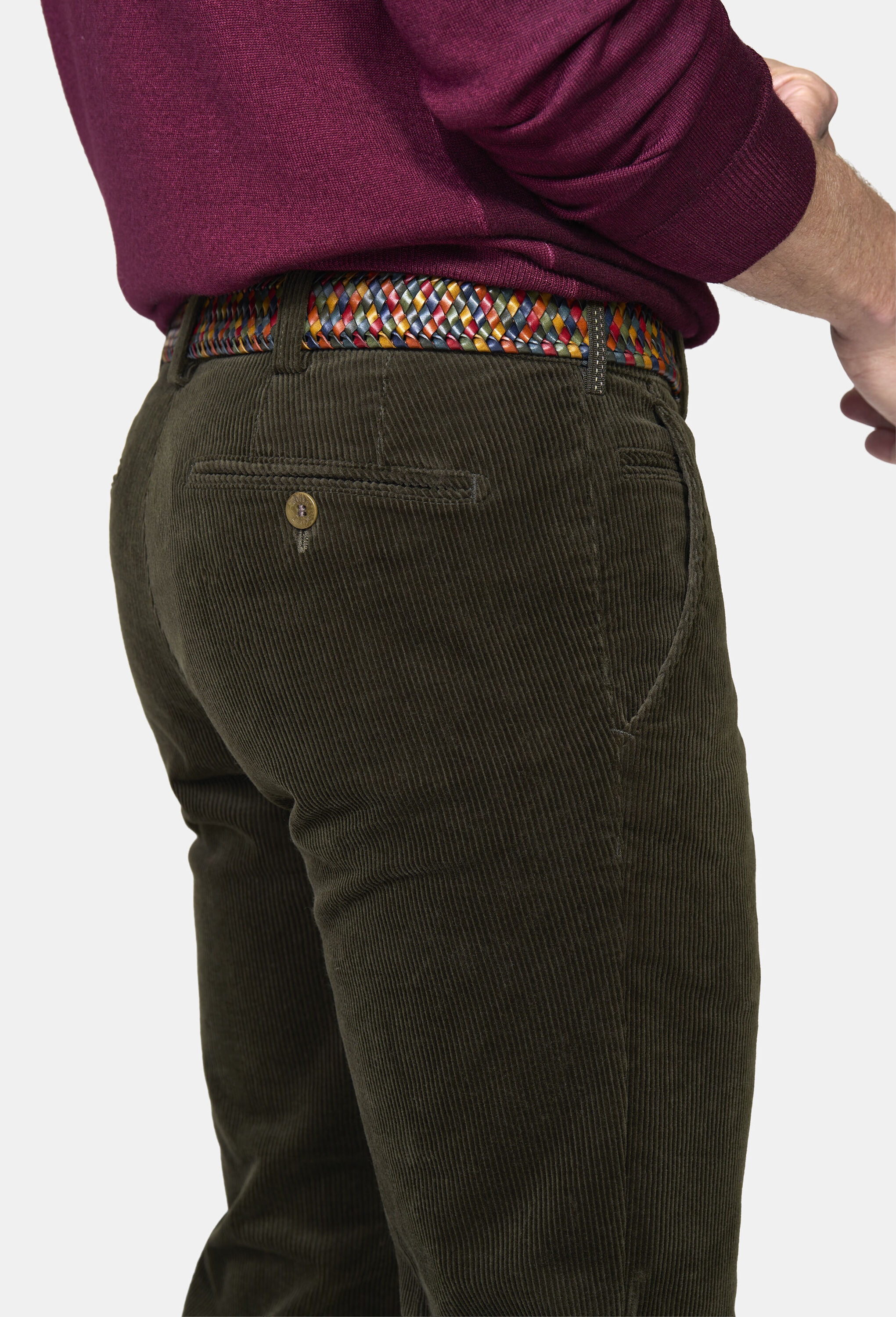 MEYER Chinohose »Bonn 2-3708«  aus softem Cord