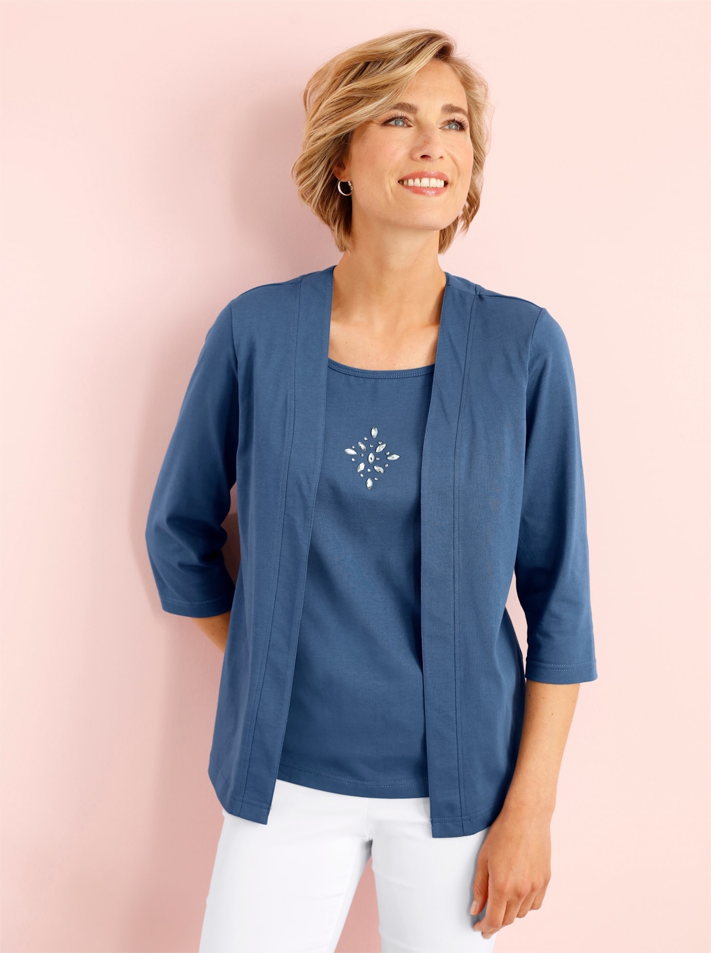 Classic Basics 2-in-1-Shirt "2-in-1-Shirt" 1 Stk. tlg. günstig online kaufen