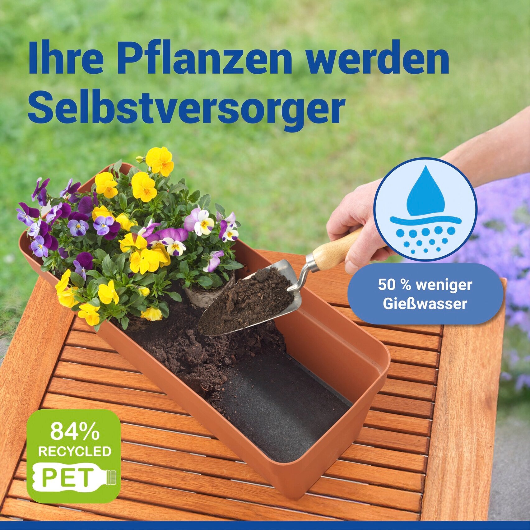 Maximex Bewässerungssystem »2 Wasserspeichermatten, 40x12 cm« (Set, 2 tlg.)  für automatische Pflanzenbewässerung, 5-Lagen-Technologie
