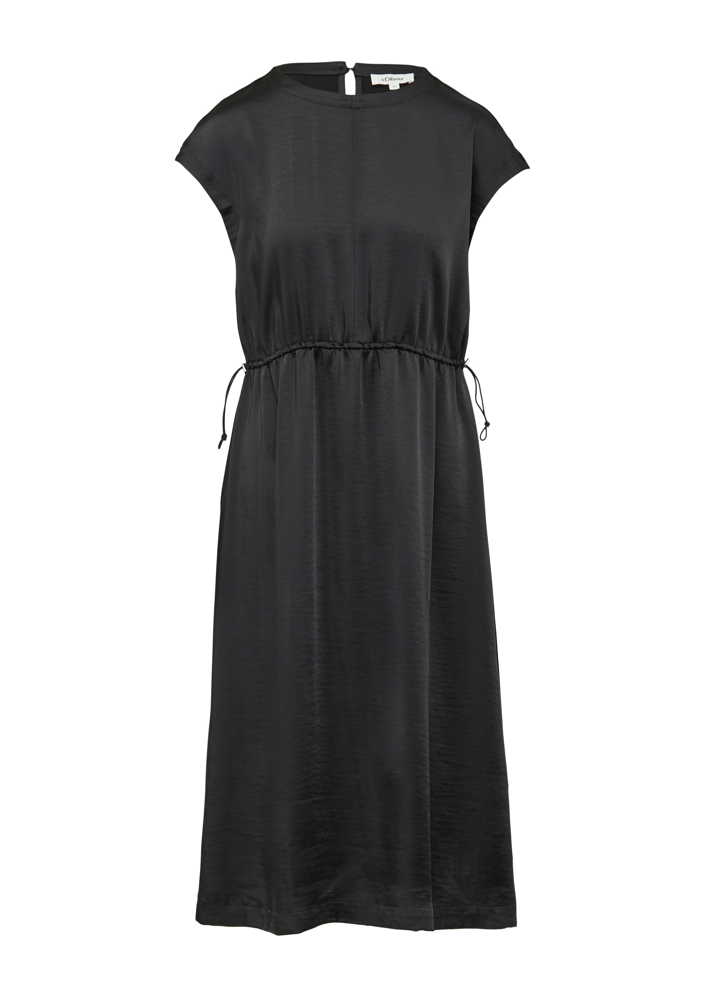 s.Oliver A-Linien-Kleid, mit überschnittenen Schultern