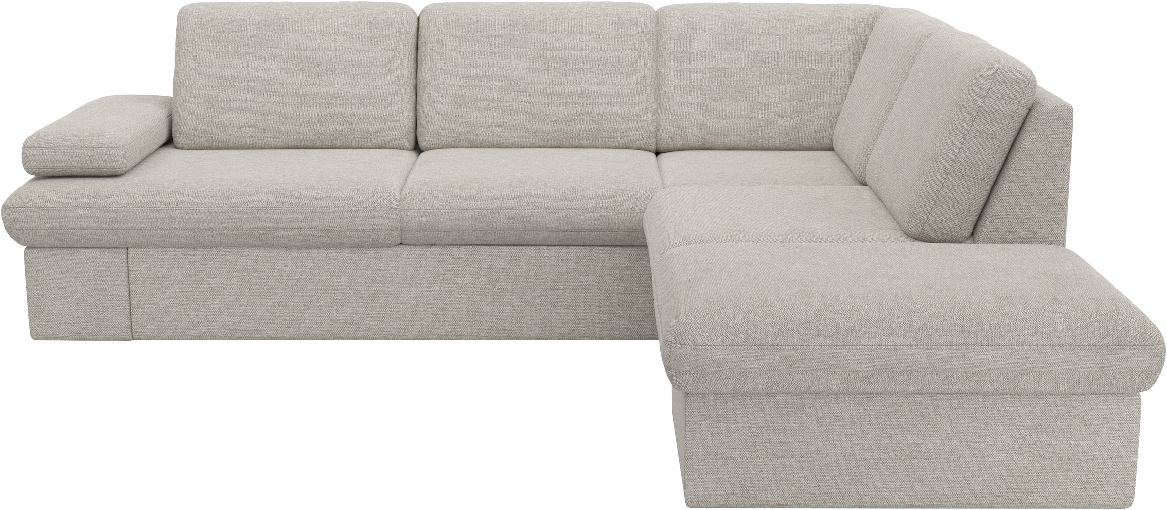 sit&more Ecksofa »Moreno«, mit Armteilverstellung,wahlweise mit Bettfunktion