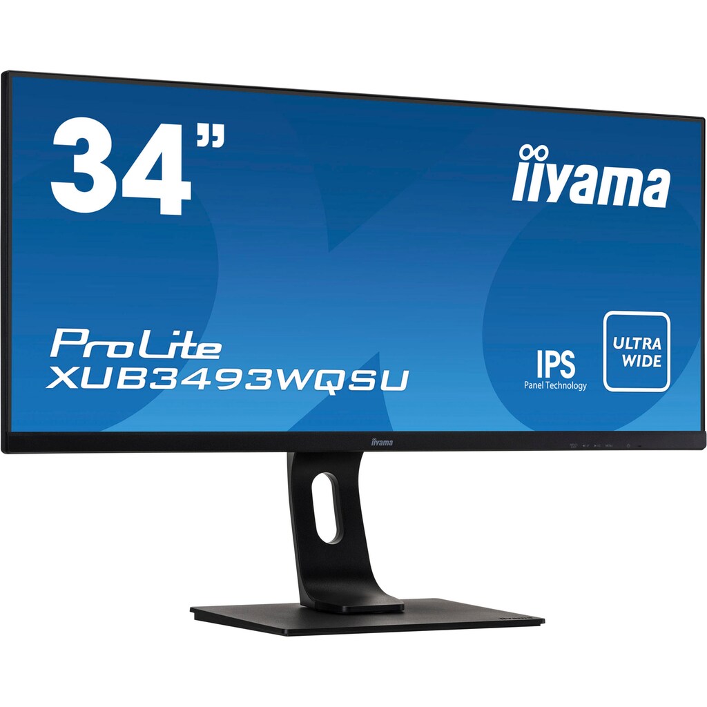 Iiyama Gaming-Monitor »XUB3493WQSU-B1«, 86,7 cm/34 Zoll, 3440 x 1440 px, UWQHD, 4 ms Reaktionszeit, 75 Hz