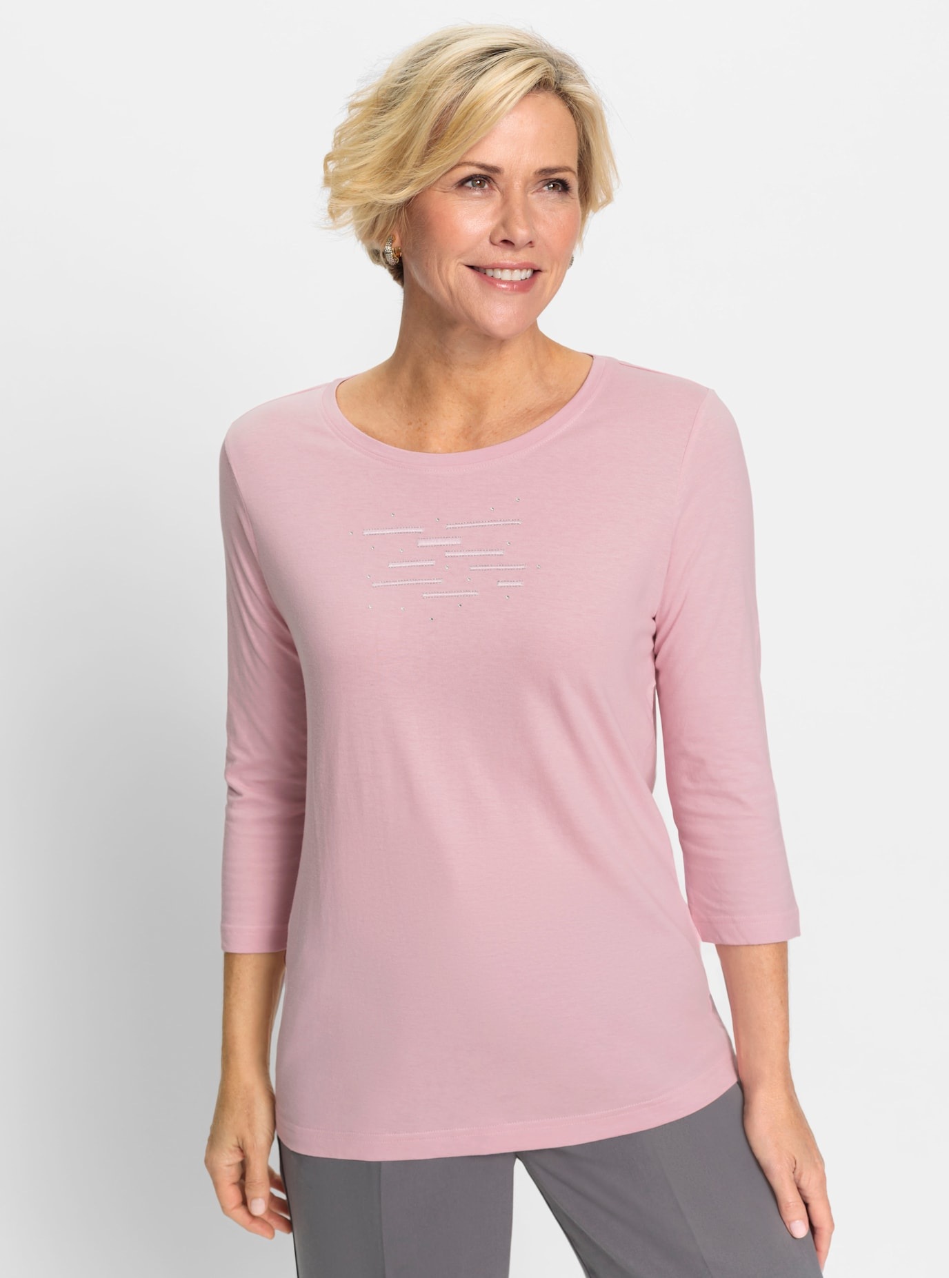 Classic 3/4-Arm-Shirt "Shirt" 1 Stk. tlg. günstig online kaufen