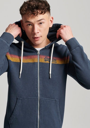 Superdry Kapuzensweatjacke »VINTAGE VL CALI ZIPHOOD«