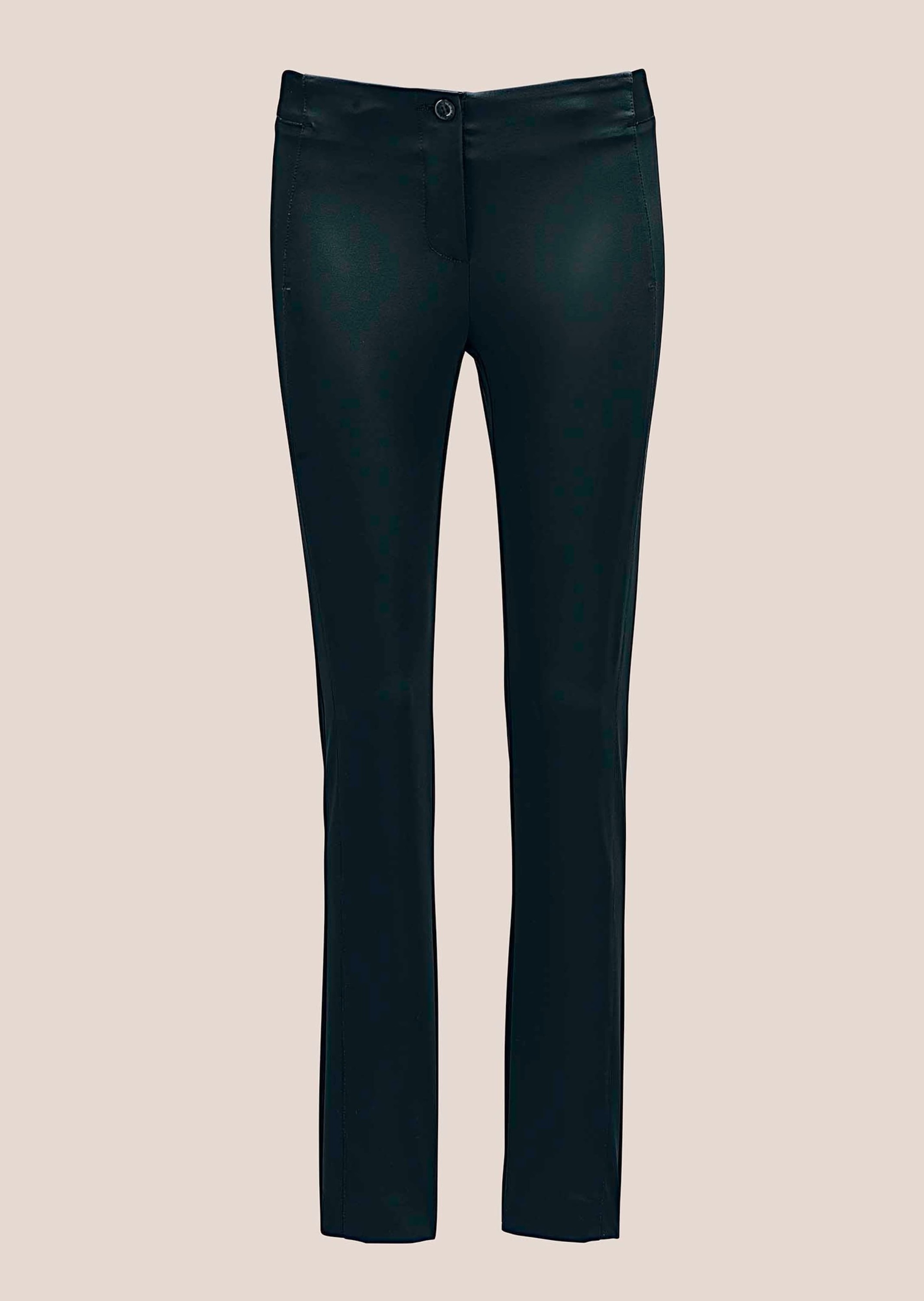 MADELEINE Stoffhose "Hose Schlanke Stretch-Hose mit Vichy-Karo" hoher Tragekomfort durch Stretchanteil