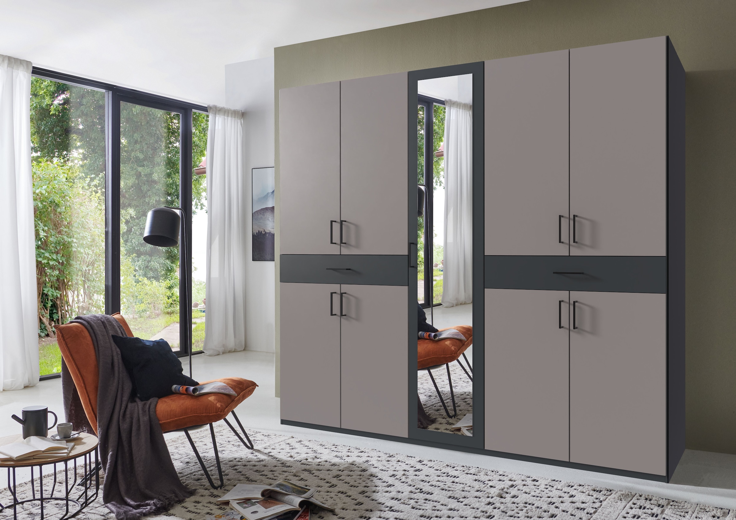 Wimex Drehtürenschrank »Tibet« mit Schubkästen auf bequemer Zugriffshöhe