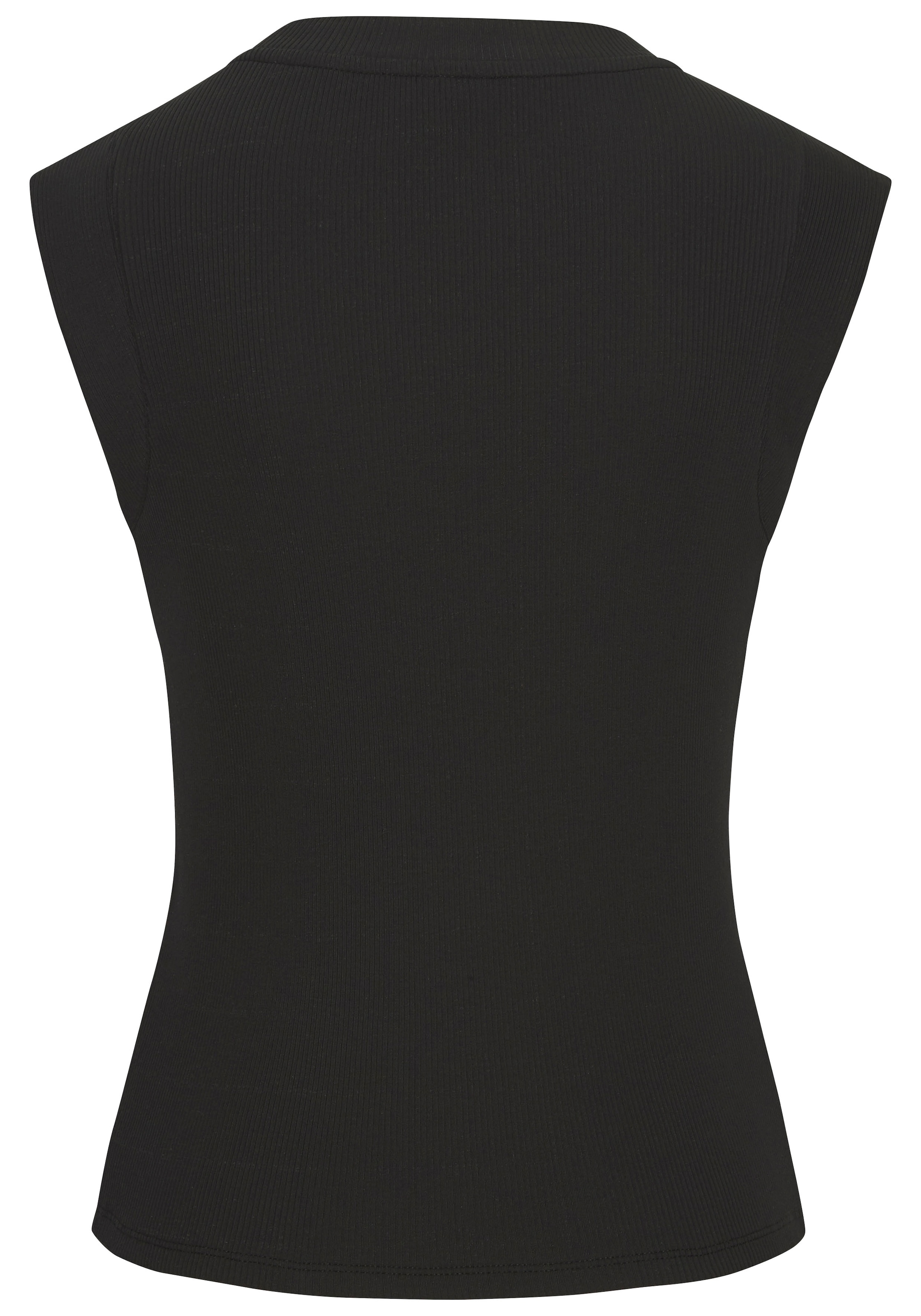 LASCANA Ripptanktop, mit breiten Trägern, figurbetonte Passform