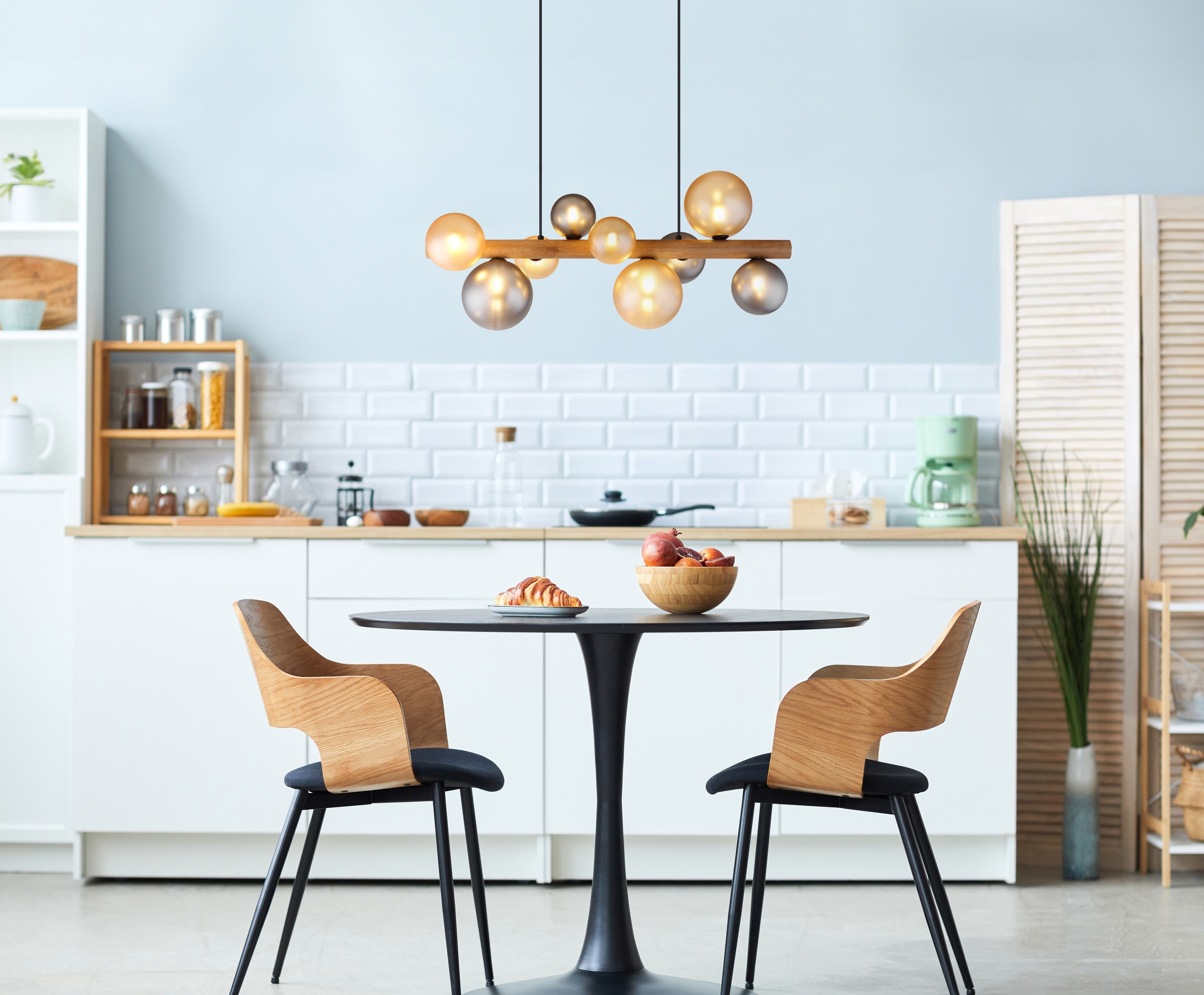 GLOBO LIGHTING Hängeleuchte »RIHA« G9 1 Stk. Hängelampe Esszimmer-Leuchte Esstischleuchte Wohnzimmer