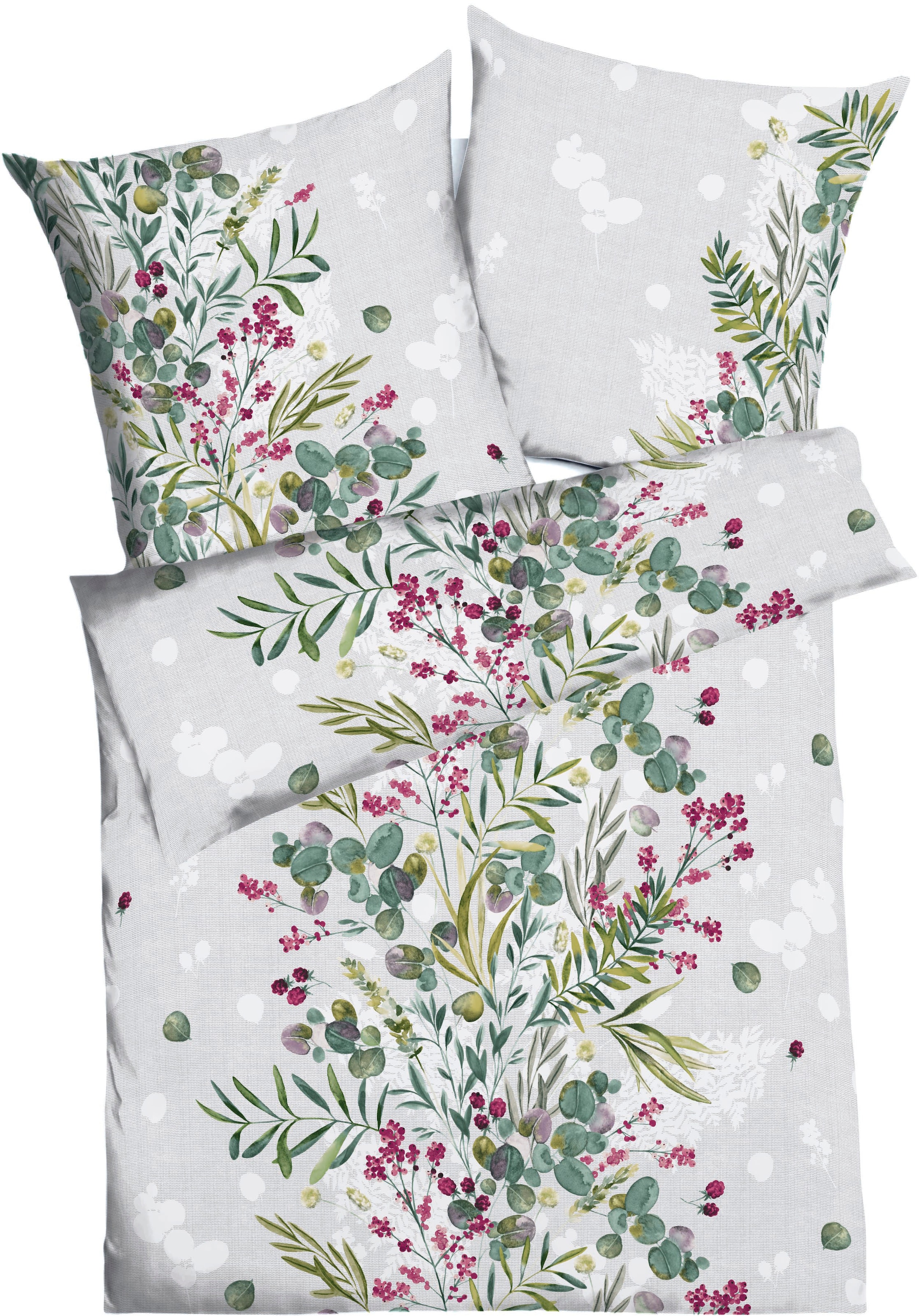 Kaeppel Bettwäsche "Boho Bouquet" 2 Stk. tlg. Mit Blumenmuster günstig online kaufen