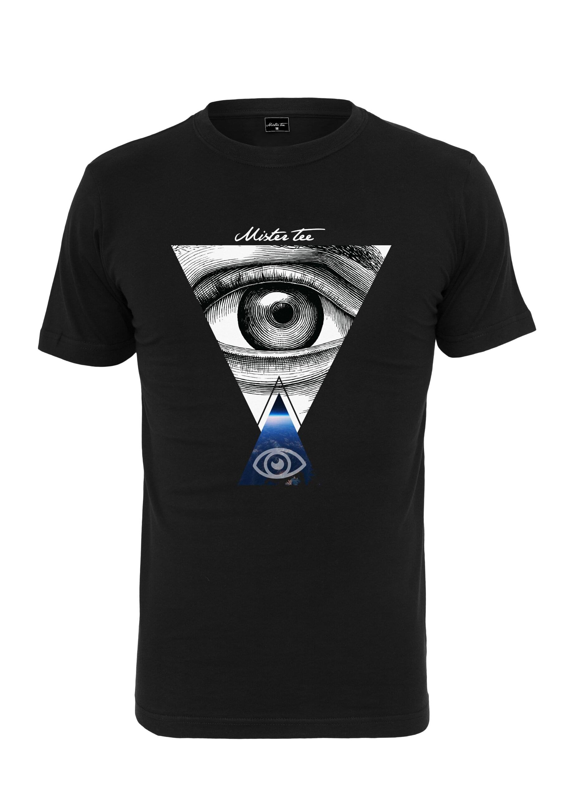 MisterTee T-Shirt »MisterTee Herren Mister Tee Eyes Tee«, (1 tlg.)
