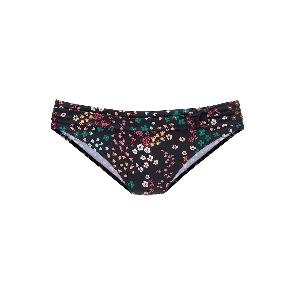 s.Oliver Bikini-Hose »Milly«, mit Umschlagbund