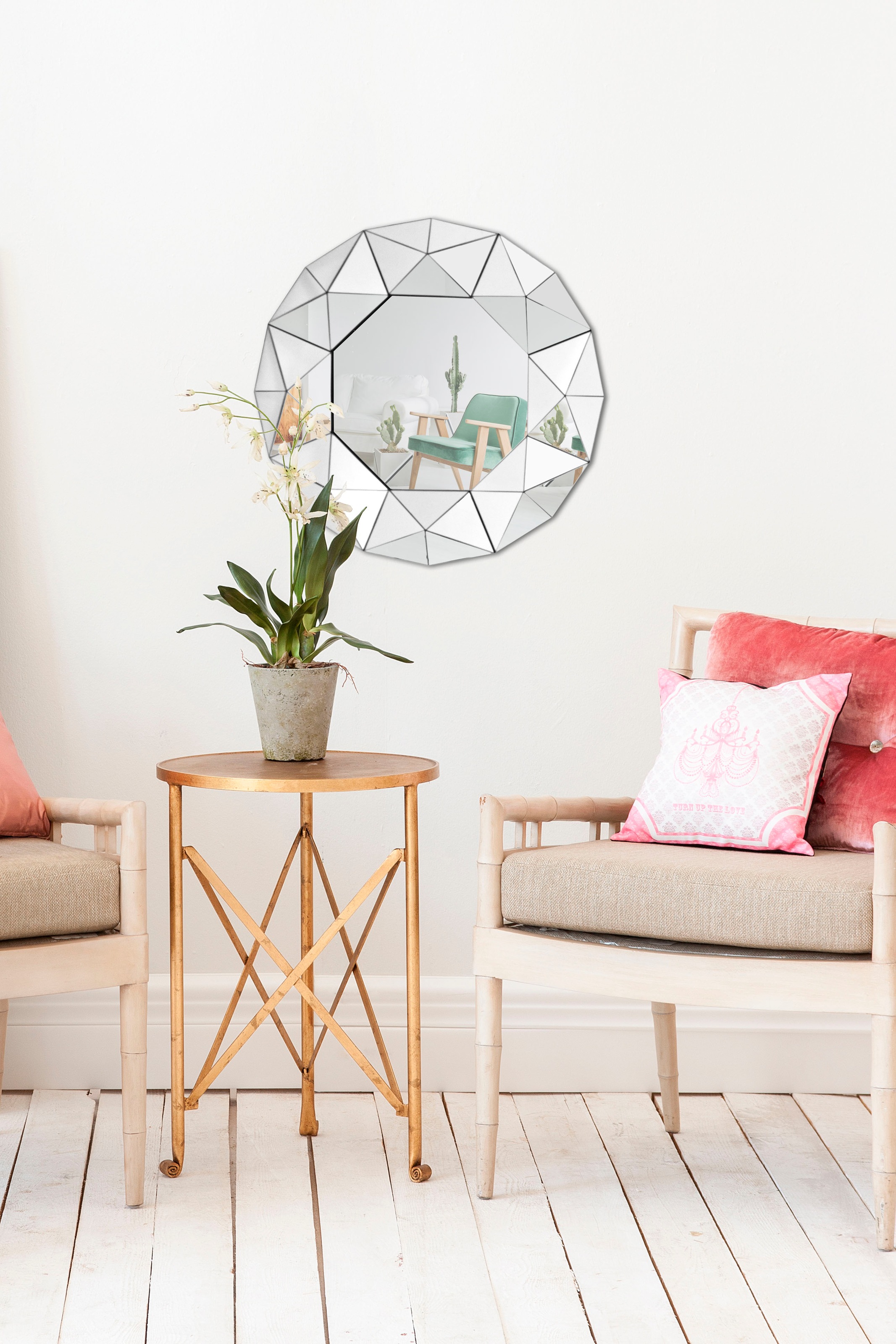 Kayoom Wandspiegel "Vulcanus 1510" günstig online kaufen