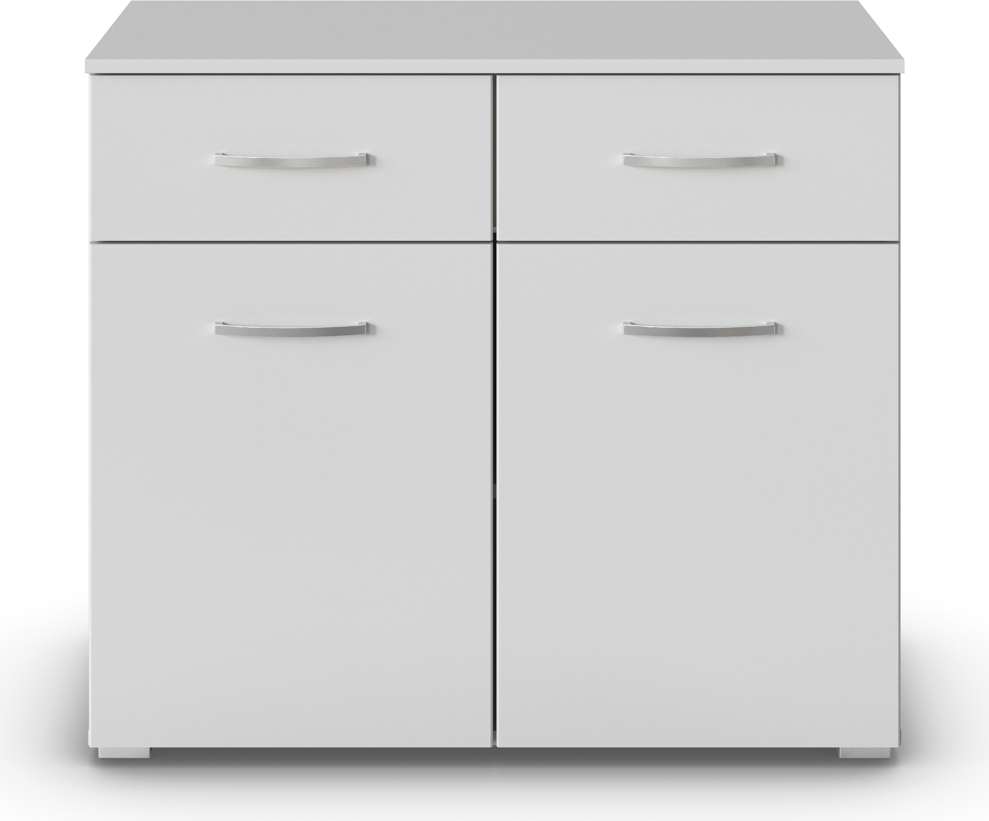 rauch Kombikommode »Pure by Aditio«, im minimalistischem Design, 2 Schubladen mit Softclose-Funktion