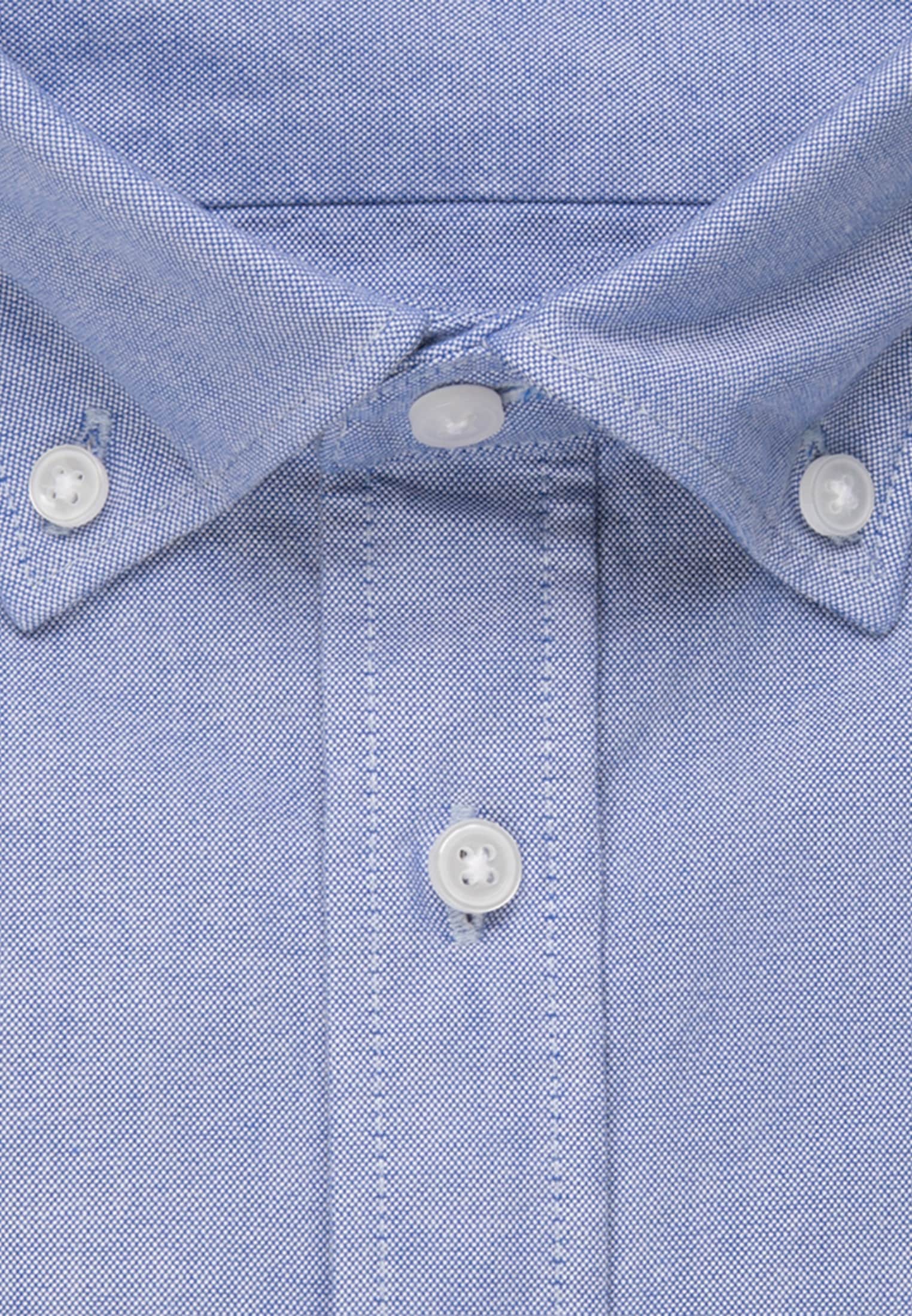 seidensticker Businesshemd »X-Slim«, X-Slim Langarm Button-Down-Kragen Uni