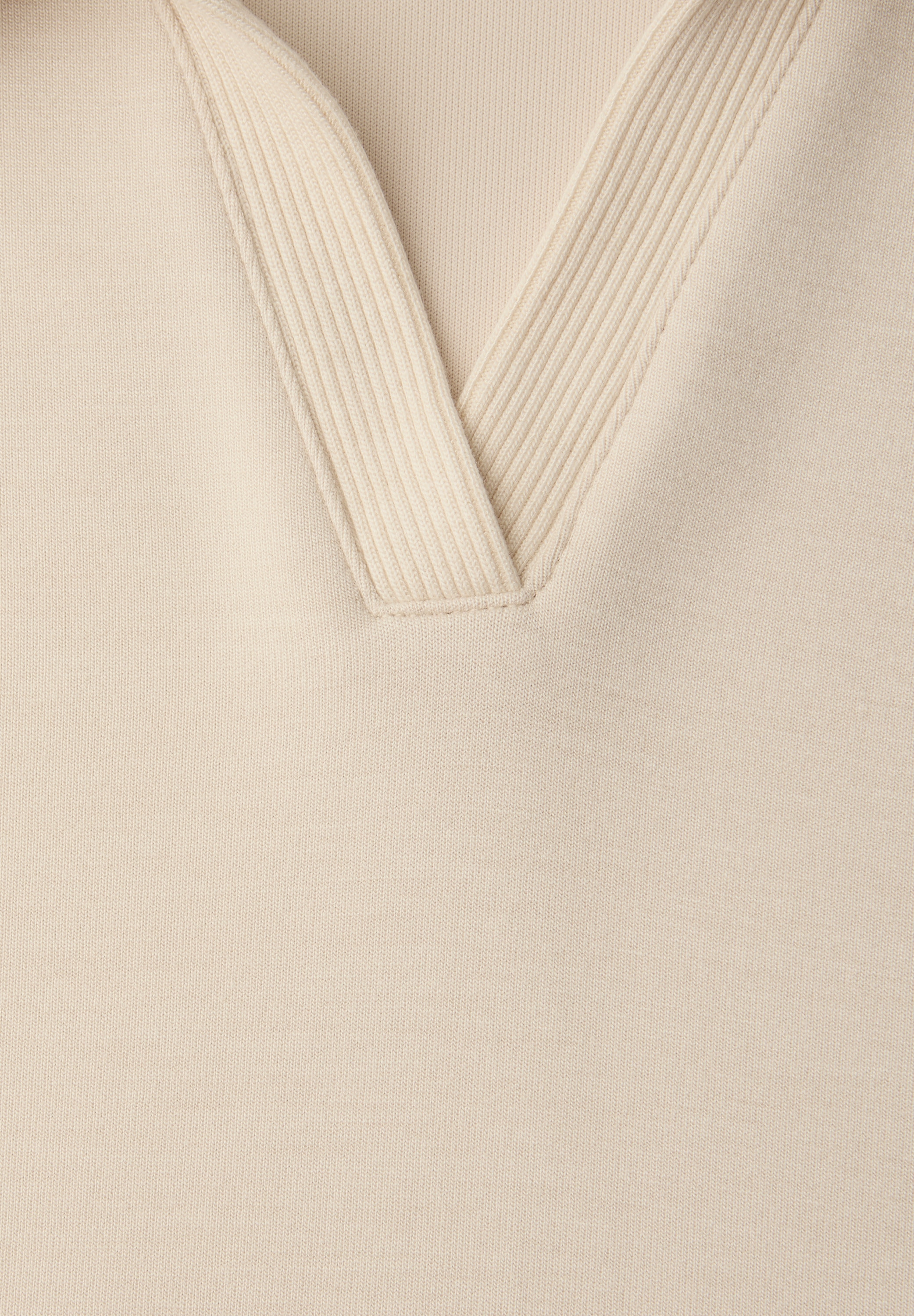 STREET ONE T-Shirt mit Ripp-Details