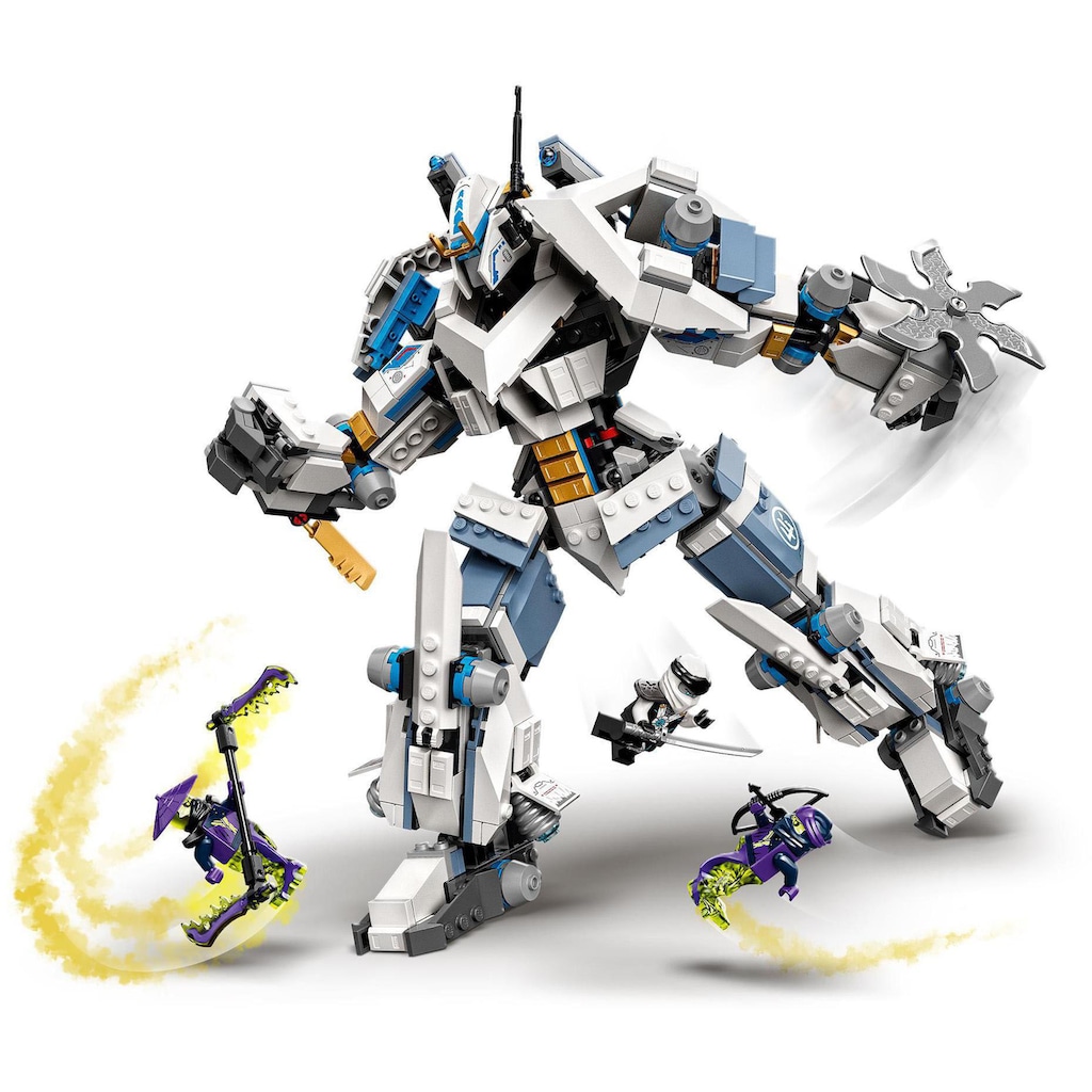 LEGO® Konstruktionsspielsteine »Zanes Titan-Mech (71738), LEGO® NINJAGO®«, (840 St.)