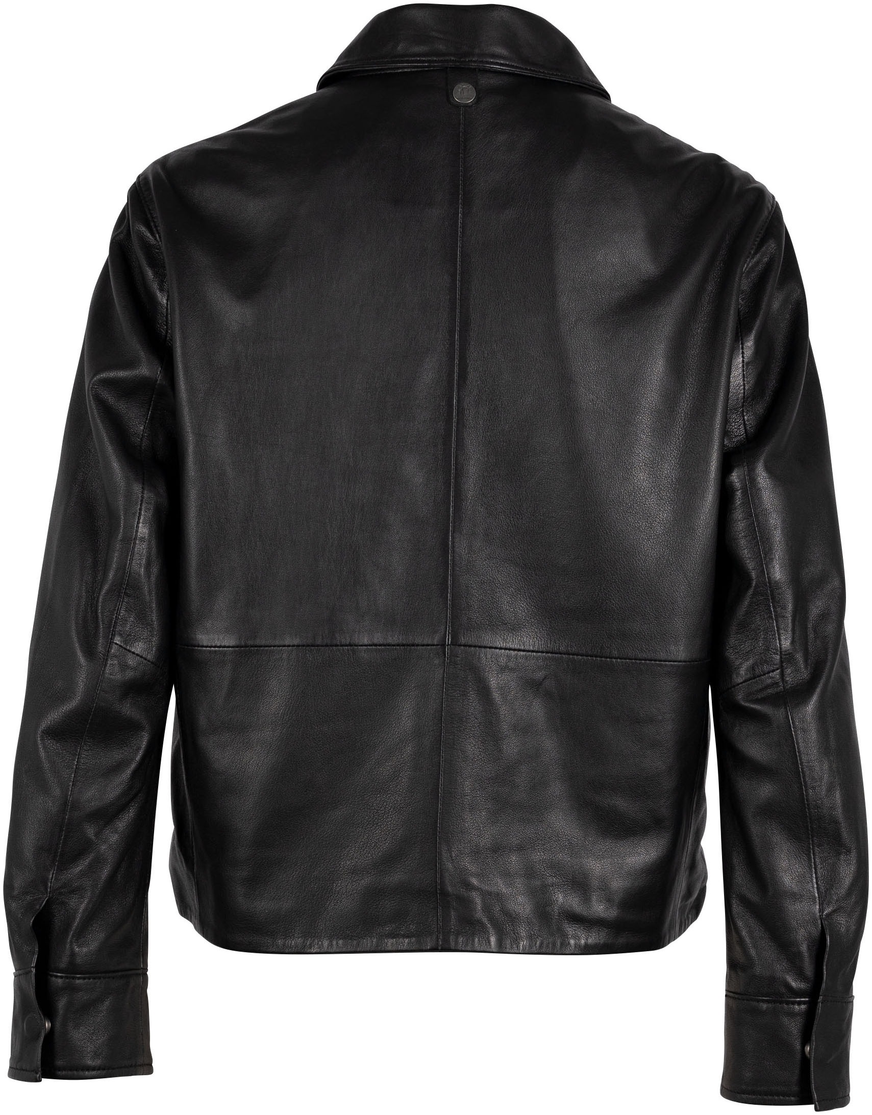 Mauritius Lederjacke "GWYunni" mti verdecktem Reißverschluss, Druckern, auf günstig online kaufen