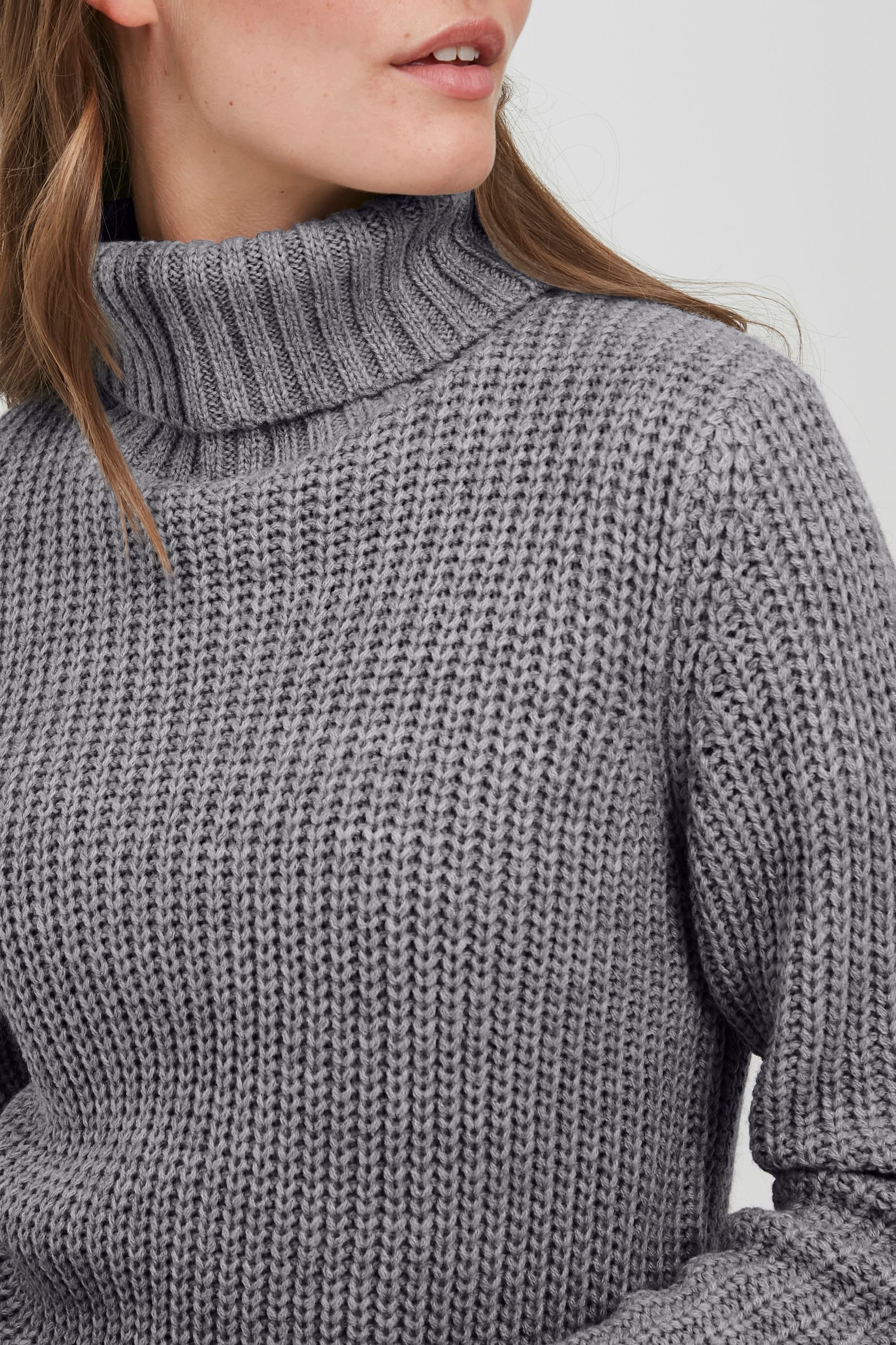 OXMO Strickfleece-Pullover »Strickpullover OXNanna«