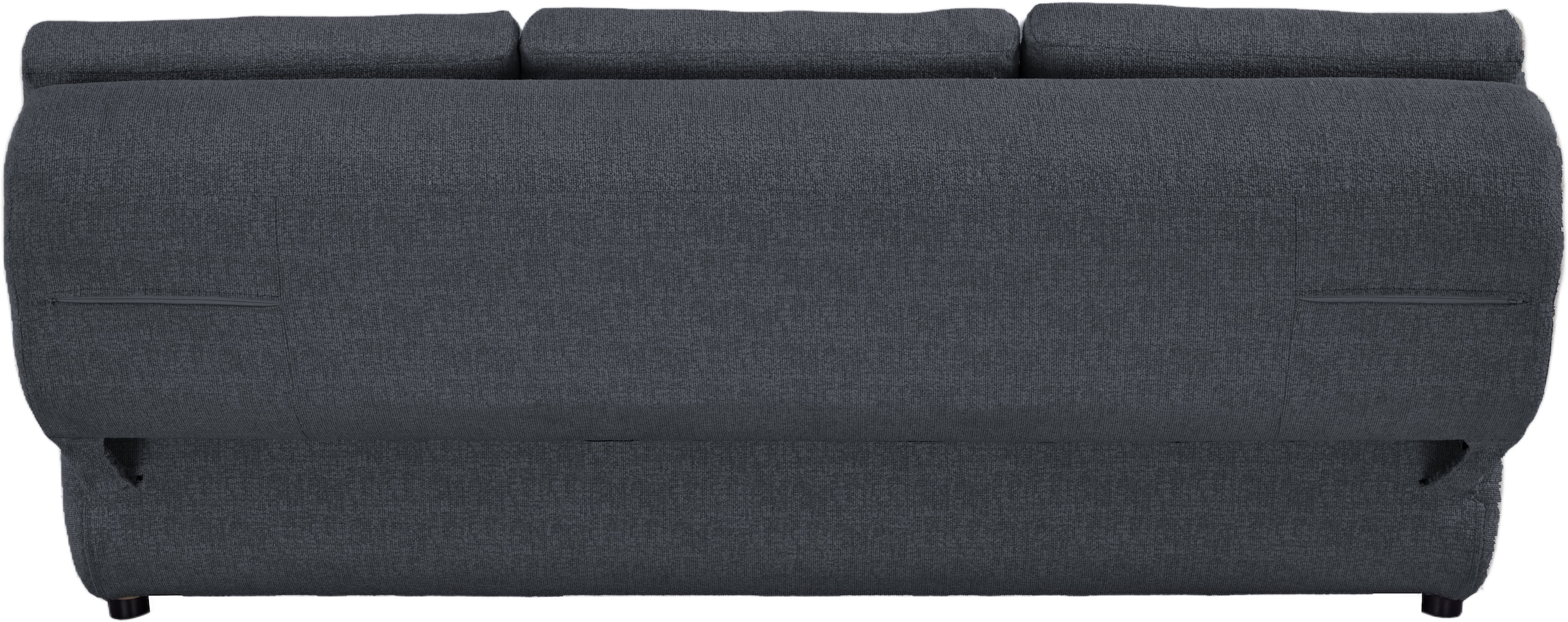 LeGer Home by Lena Gercke Schlafsofa »YLLIA 3-Sitzer (196 cm) mit verstellbarer Rückenlehne« Feiner Strukturbezug, Relax- und Bett-Funktion