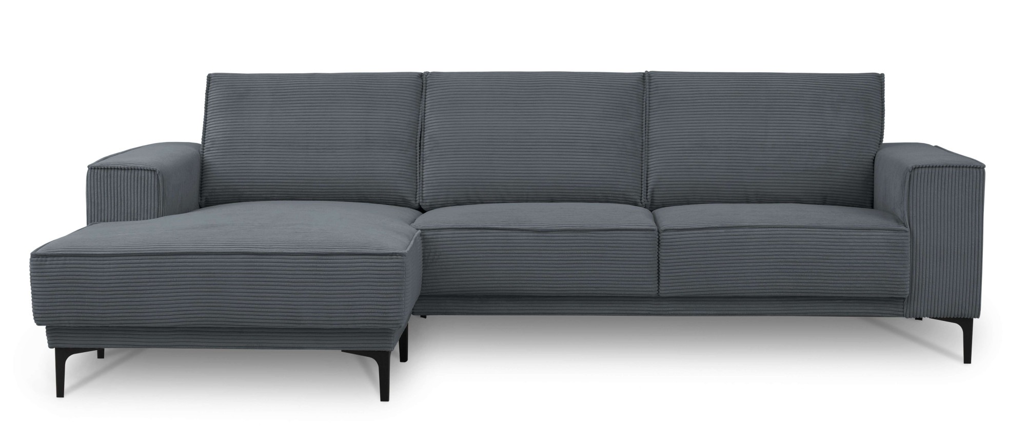 PLACES OF STYLE Ecksofa "Polsterecke Oland, Struktur, Flachgewebe, Luxus-Mi günstig online kaufen