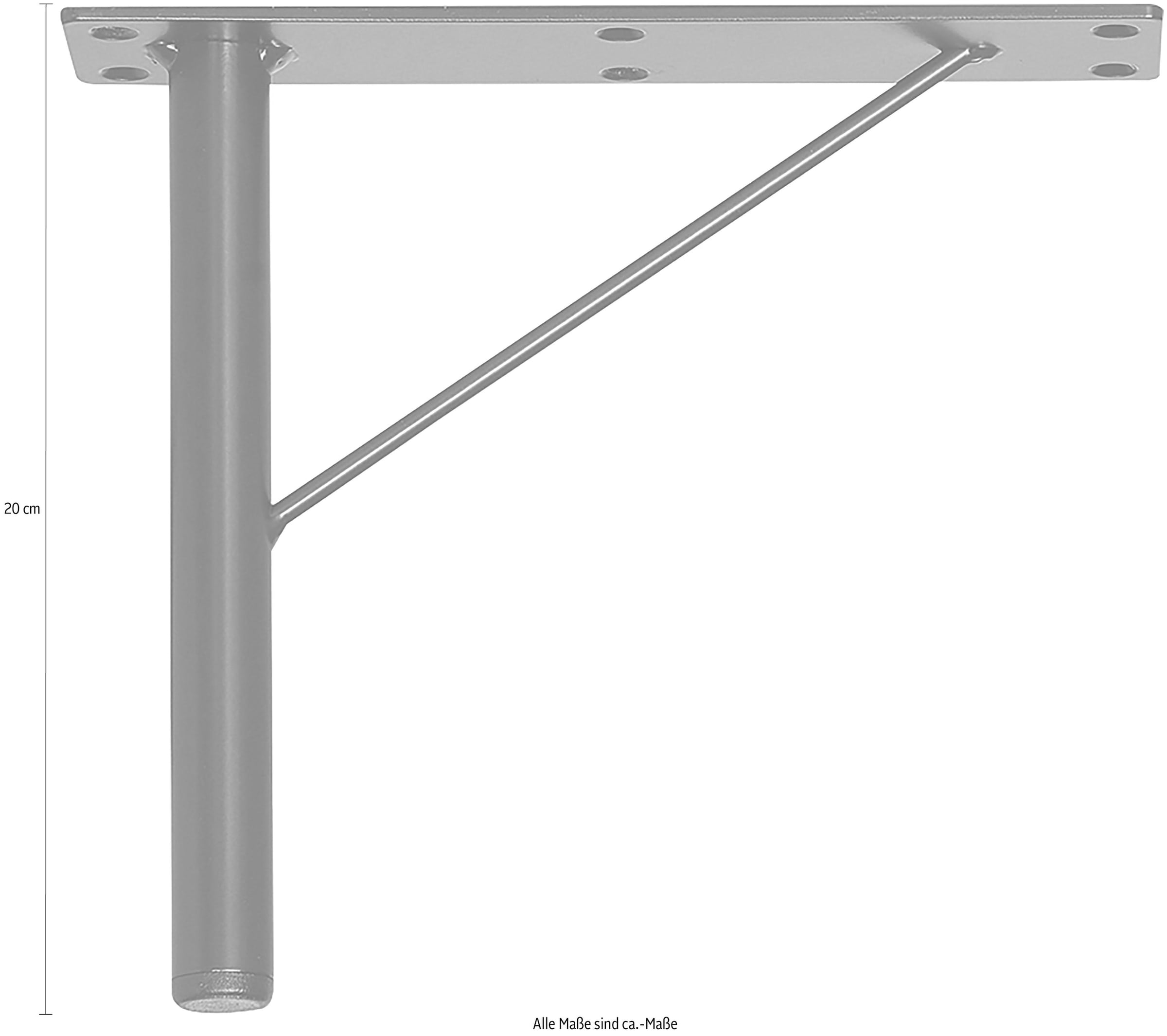 Hammel Furniture Möbelfuß »Mistral, Stützfuß«, BAUR 16 Designmöbel cm, Beine anpassungsbar | Höhe: Mistral, für