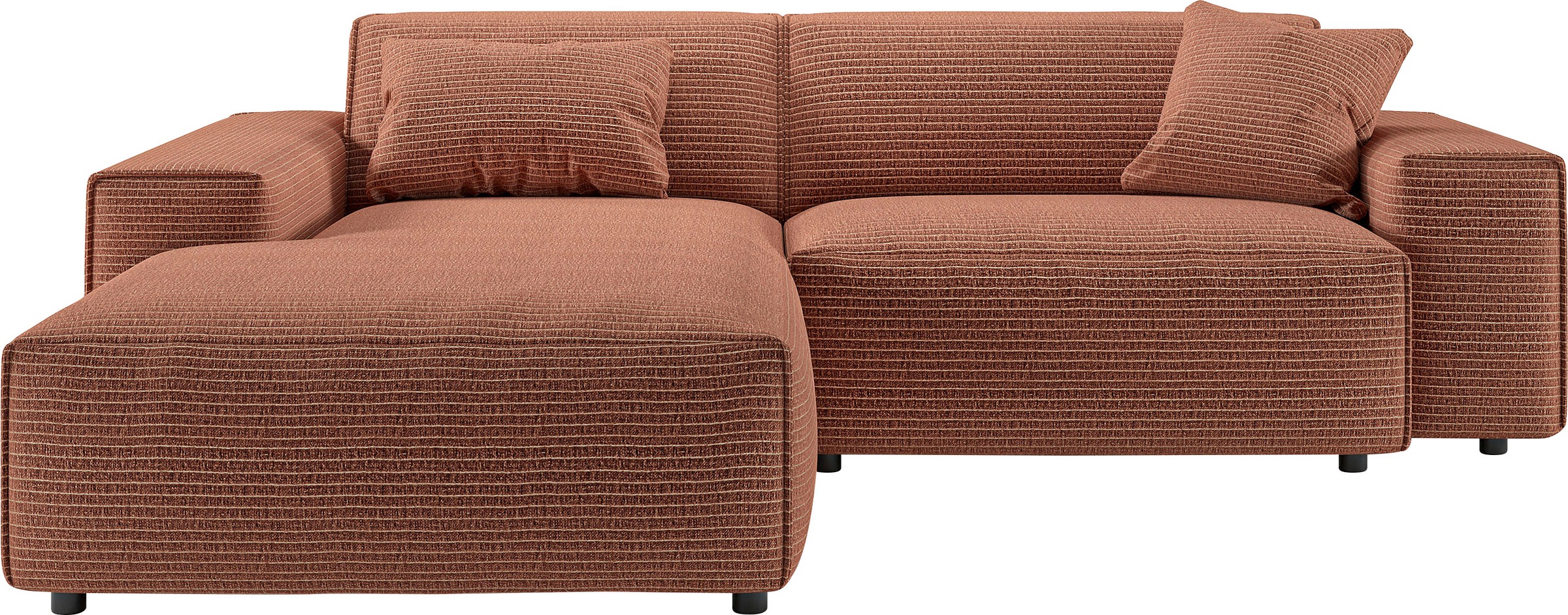 Home affaire Ecksofa "Glimminge L-Form auch in Breitcord, Feincord + Easy c günstig online kaufen