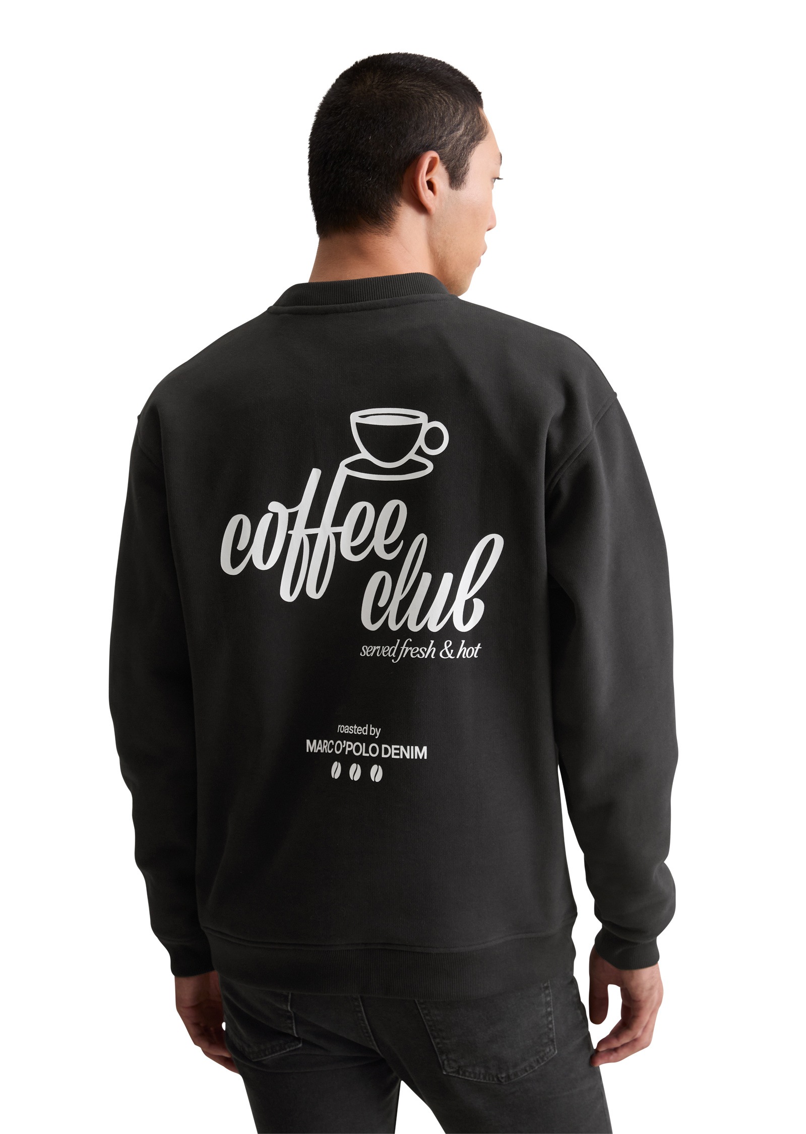 Thumbnail - Marc OPolo DENIM Sweatshirt "mit lässigem Rückenprint"