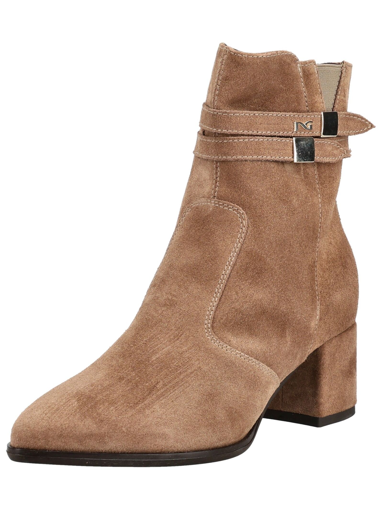 Nero Giardini Stiefelette "Nero Giardini Stiefelette Veloursleder/Textil"