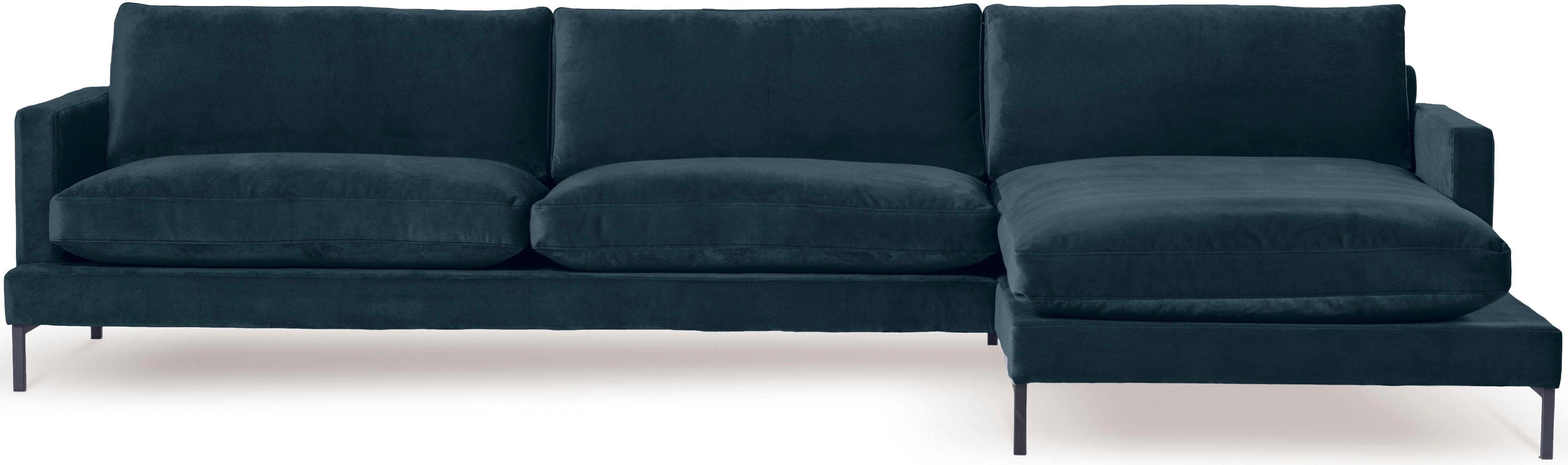 andas Ecksofa "Welland" Ecksofa "Welland" in Knautsch-Optik mit Metallfüßen
