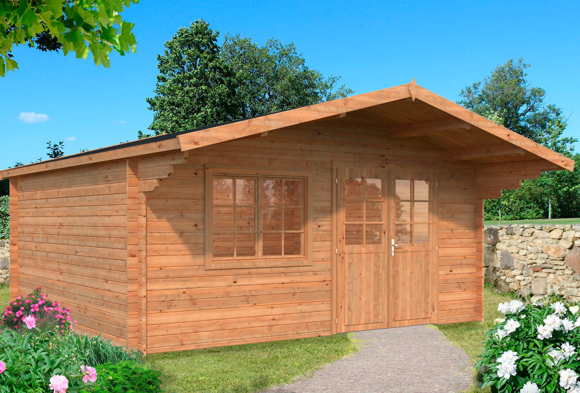 Palmako Gartenhaus »B_ritta«, 19,7 qm